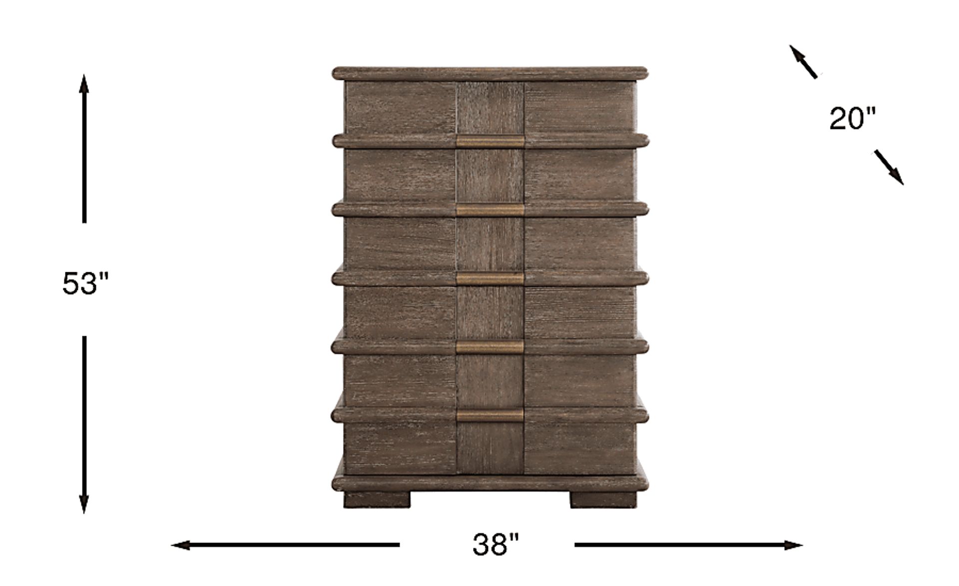 Dimension Image. Please refer to the Dimension Tab on this page for dimension details.