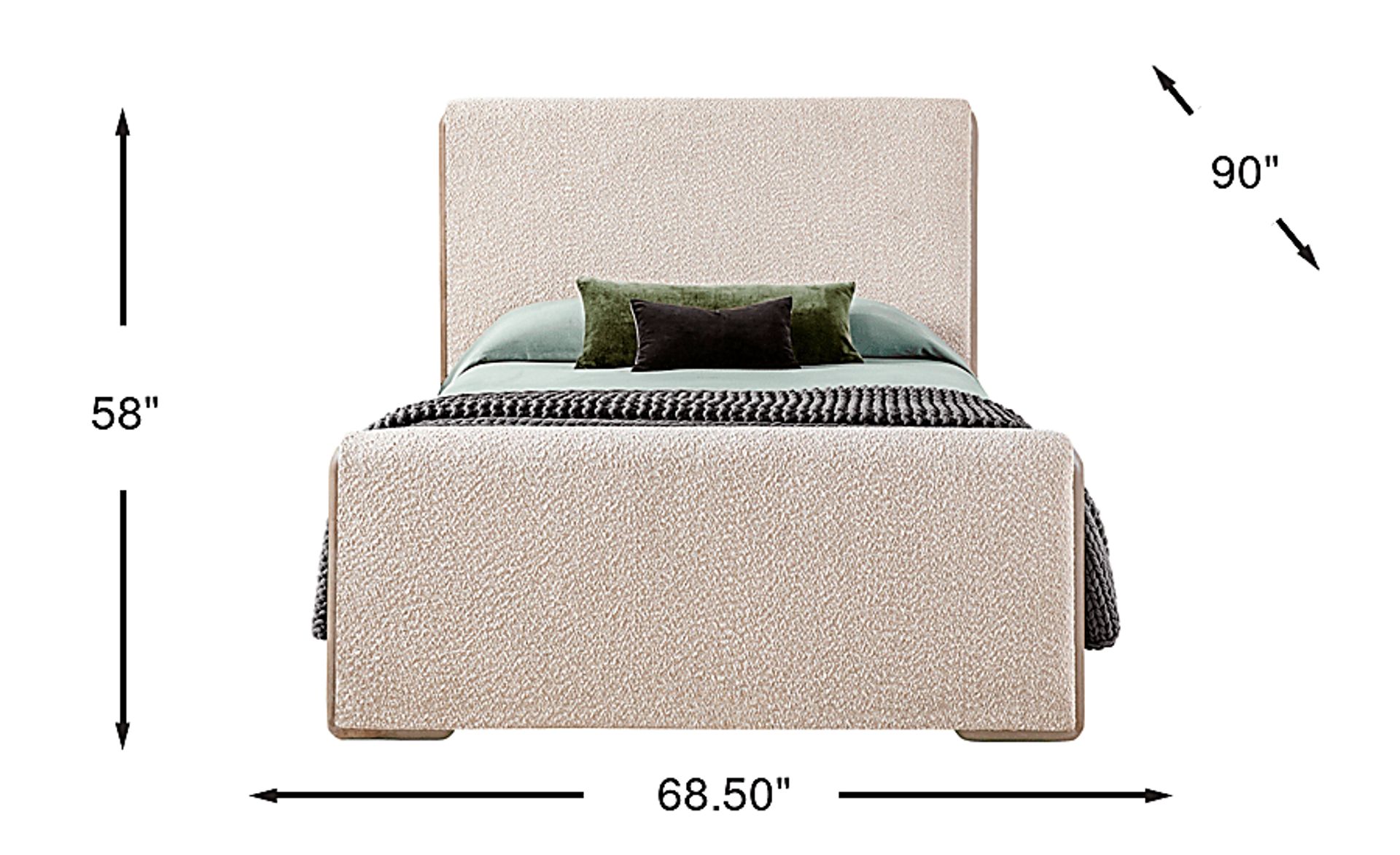 Dimension Image. Please refer to the Dimension Tab on this page for dimension details.