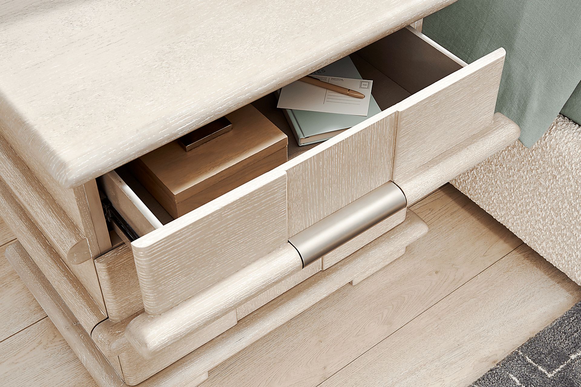 Moreno Stone Nightstand - Image 3