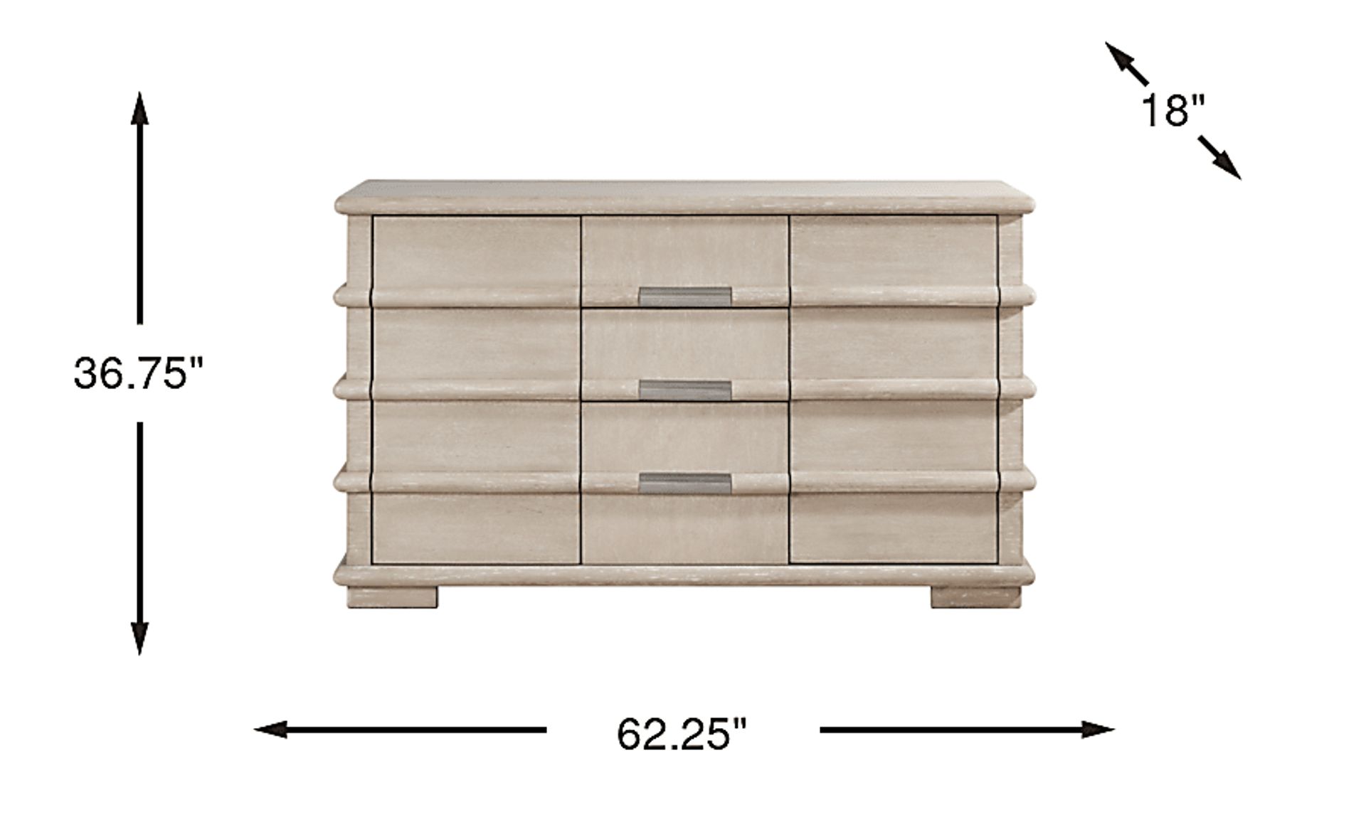 Dimension Image. Please refer to the Dimension Tab on this page for dimension details.