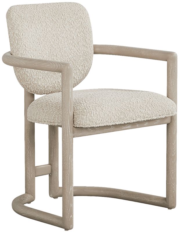 Moreno Stone Upholstered Armchair