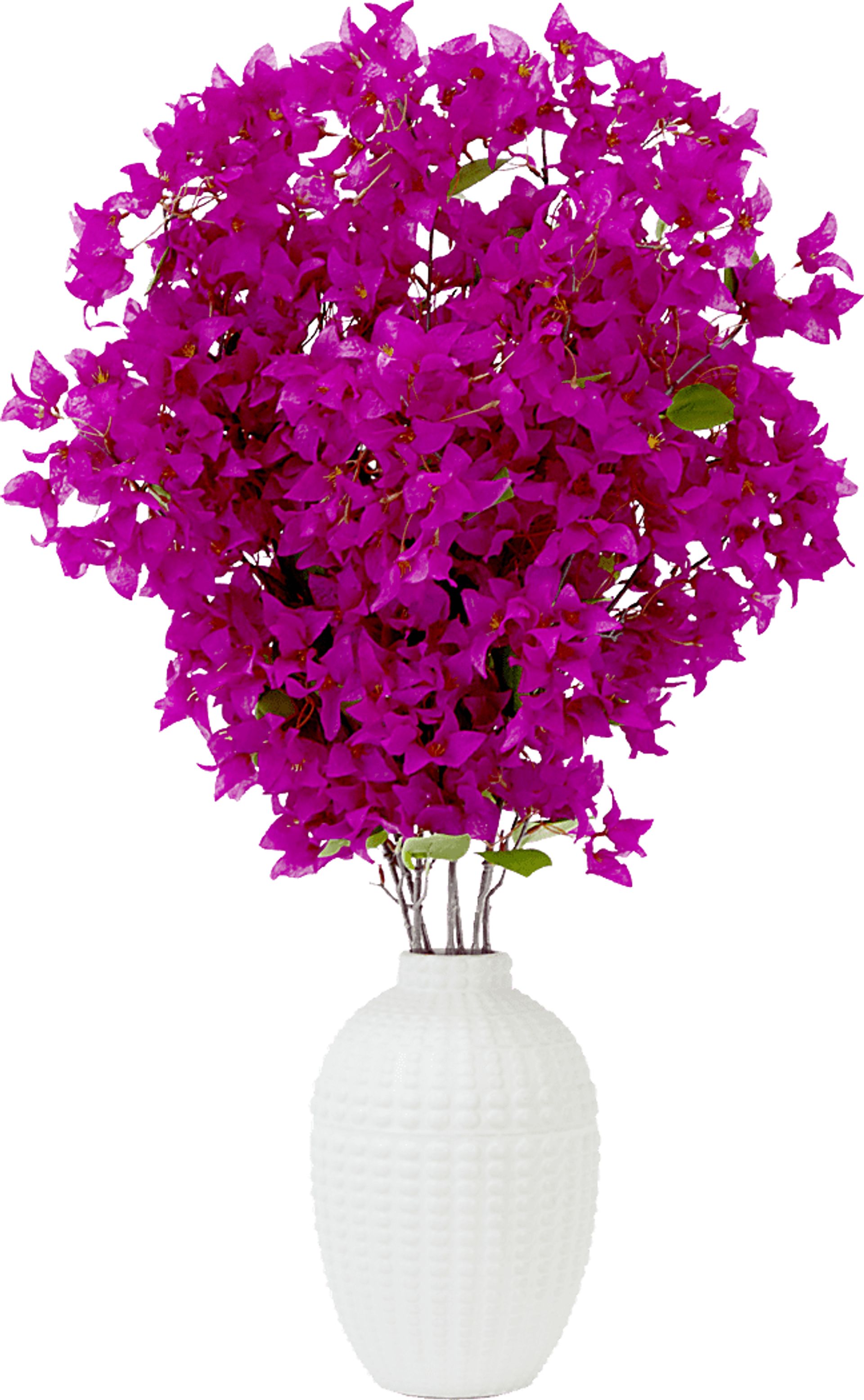 Moresby Pink Floral Arrangement with Vase - Image 1