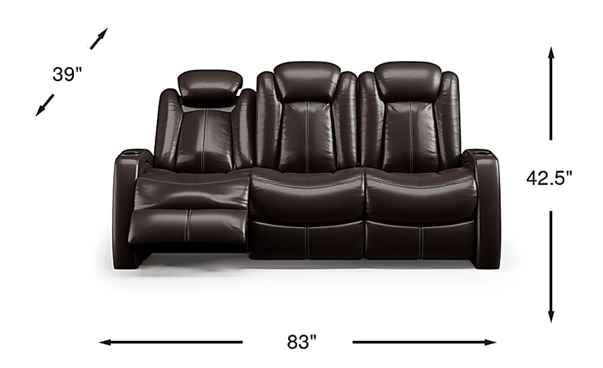 Dimension Image. Please refer to the Dimension Tab on this page for dimension details.