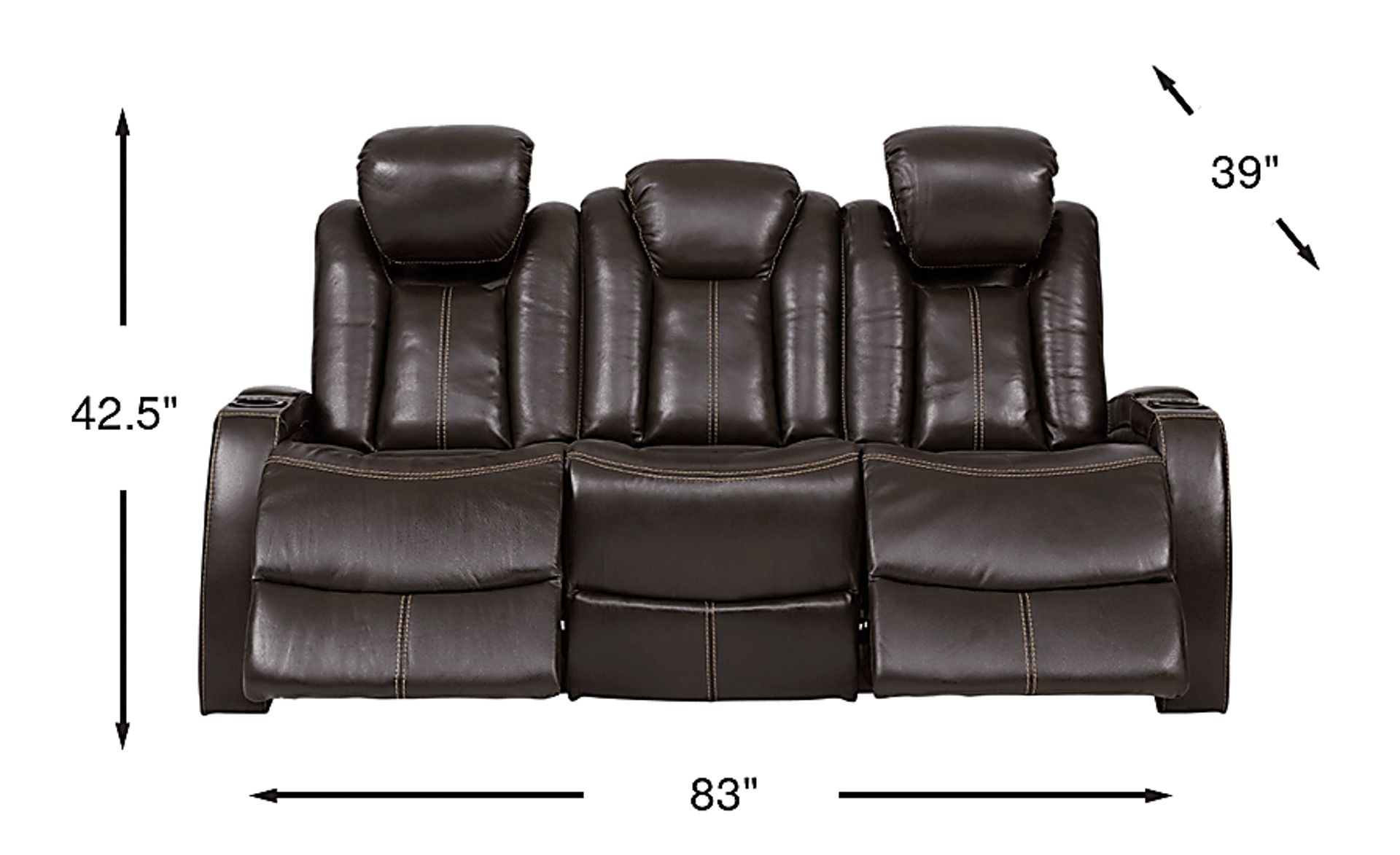 Dimension Image. Please refer to the Dimension Tab on this page for dimension details.