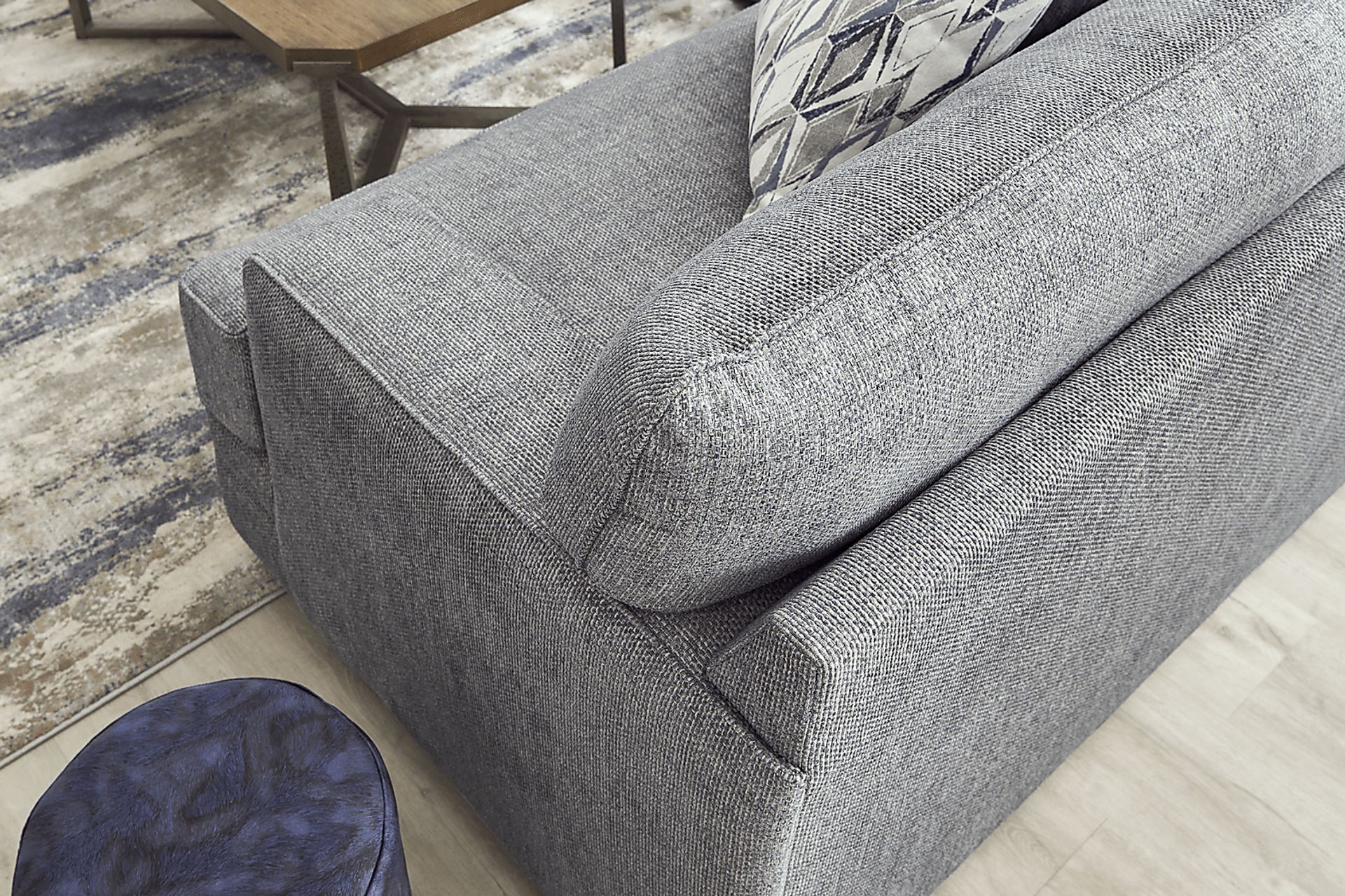Morgan Falls Blue Chair - Image 3