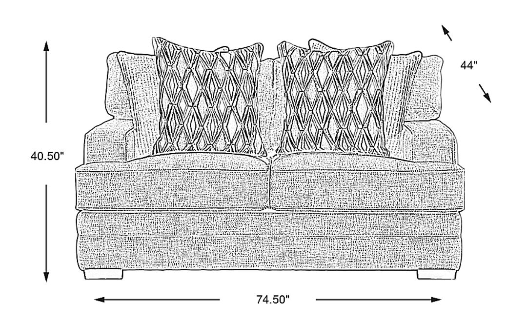 Morgan Falls Loveseat