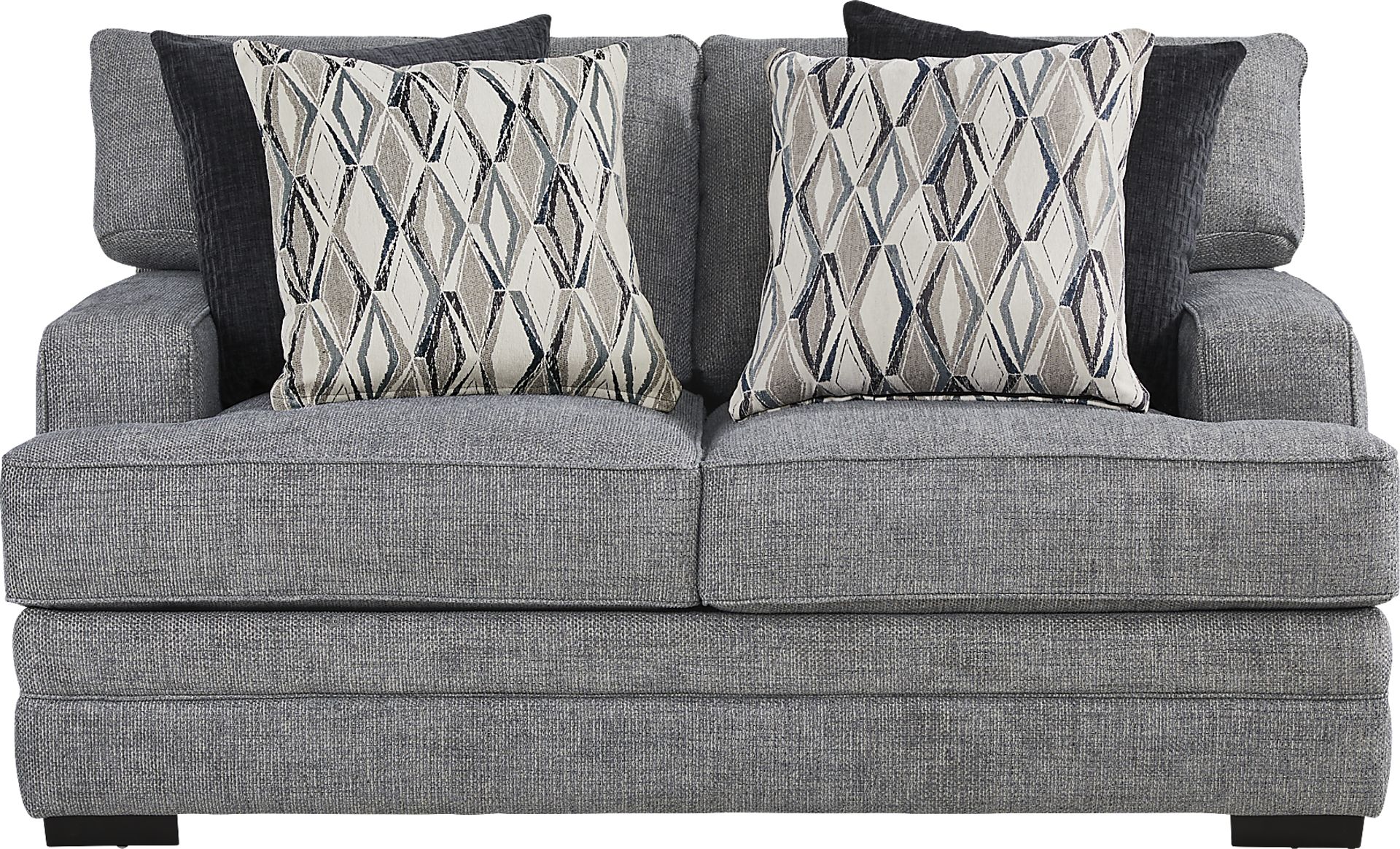 Morgan Falls Blue 2 Pc Living Room - Image 6