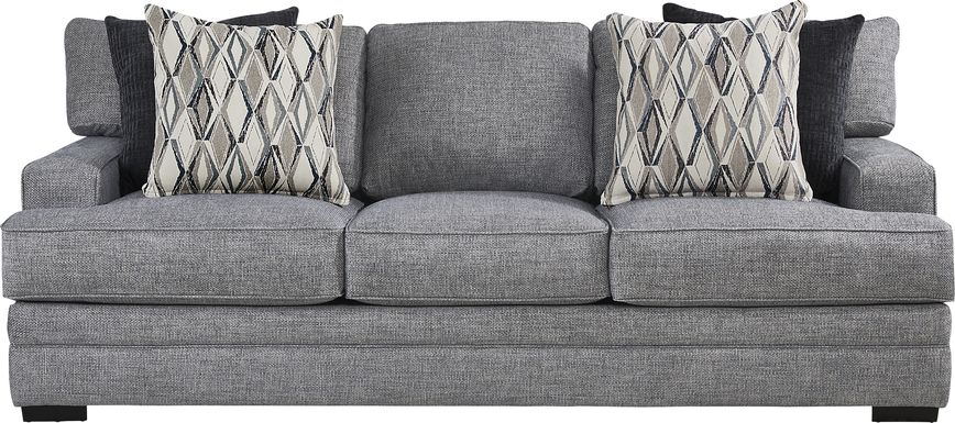 Morgan Falls Blue Sofa