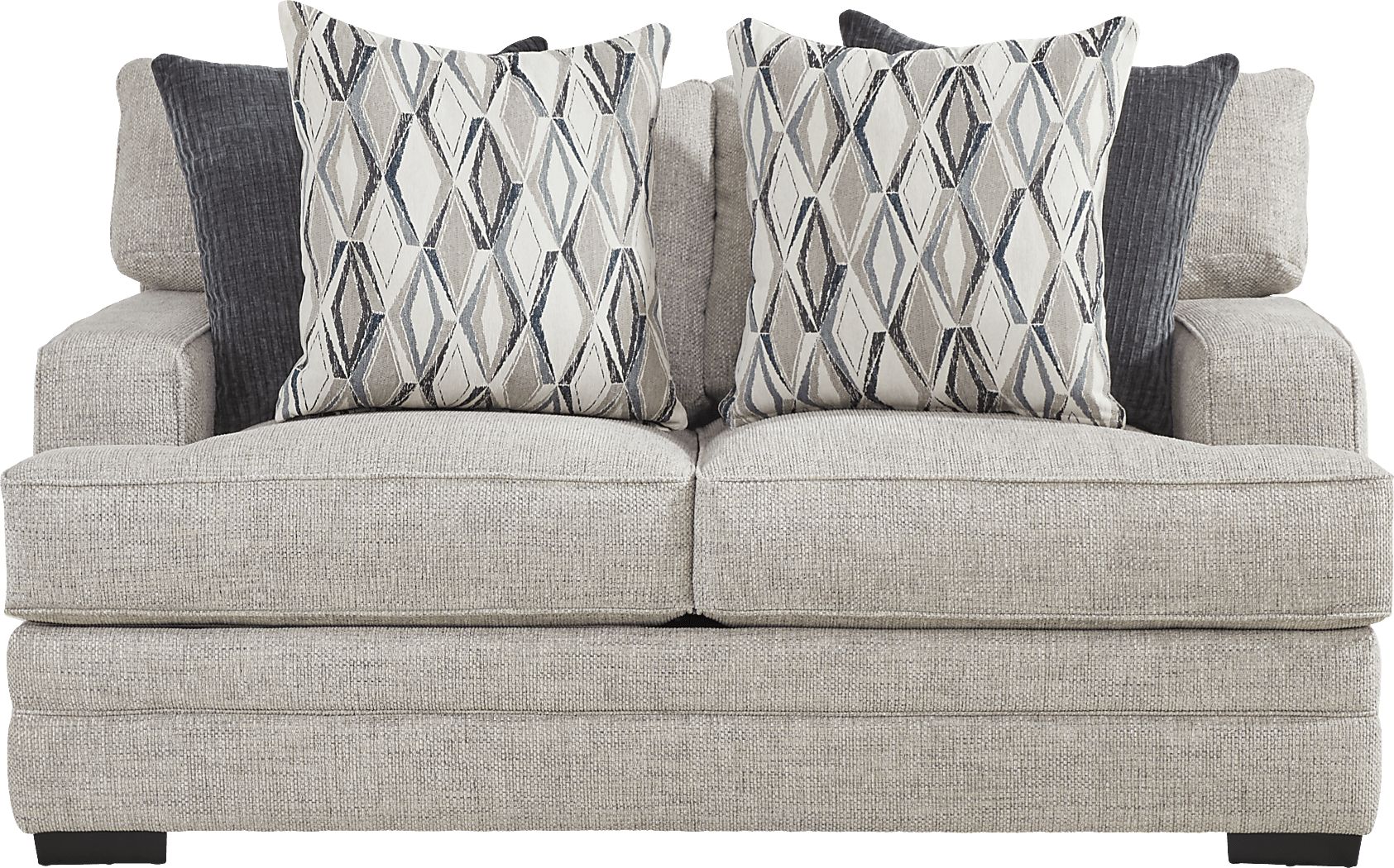 Morgan Falls Gray Loveseat