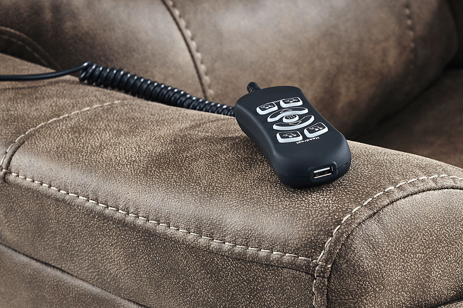 Morgan Hill Brown Triple Power Lift Recliner - Image 9