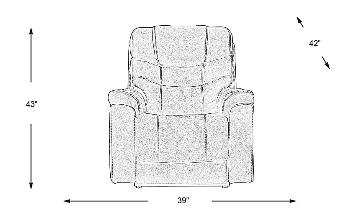 Morgan Hill Brown Microfiber Triple Power Lift Recliner | Rooms to Go