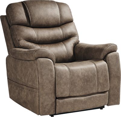Morgan Hill Brown Triple Power Lift Recliner