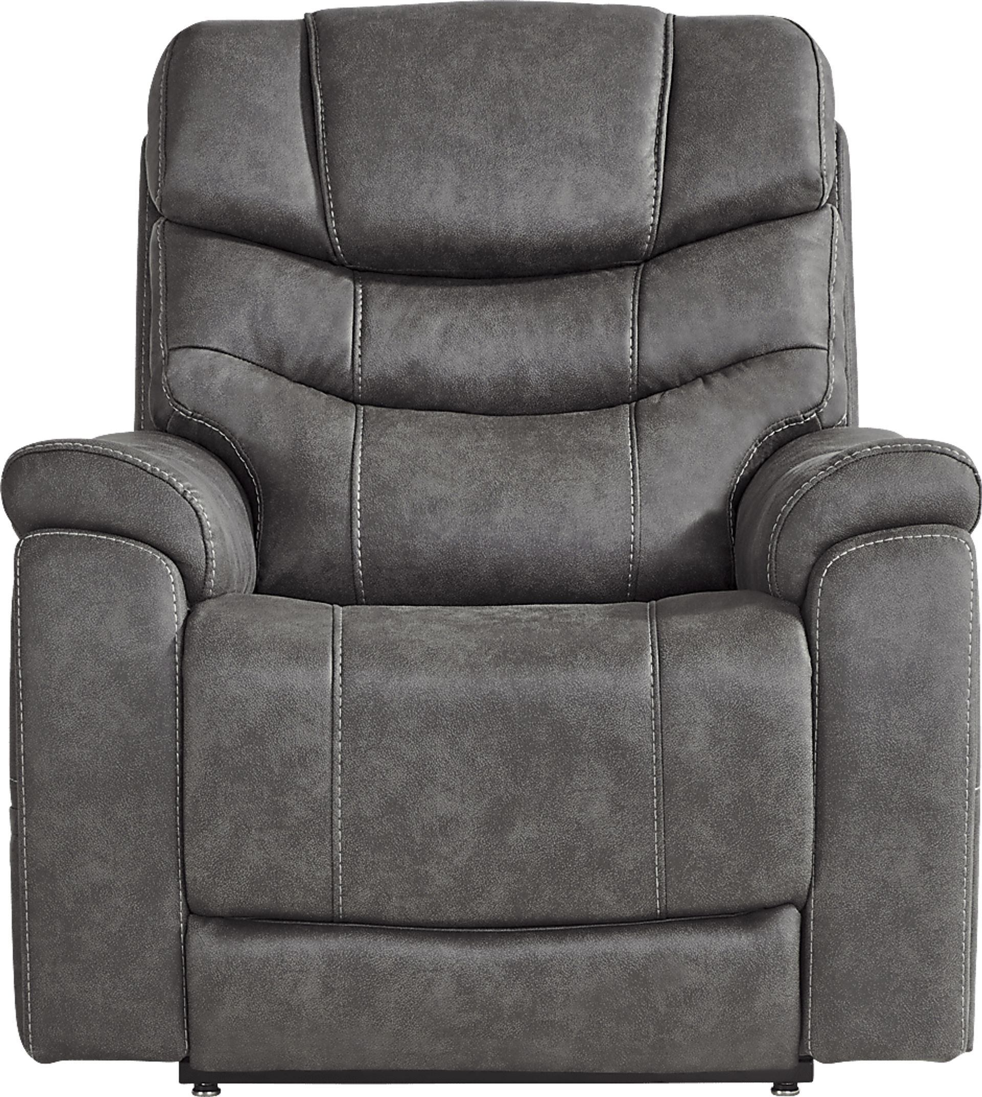 Morgan Hill Gray Triple Power Lift Recliner - Image 2