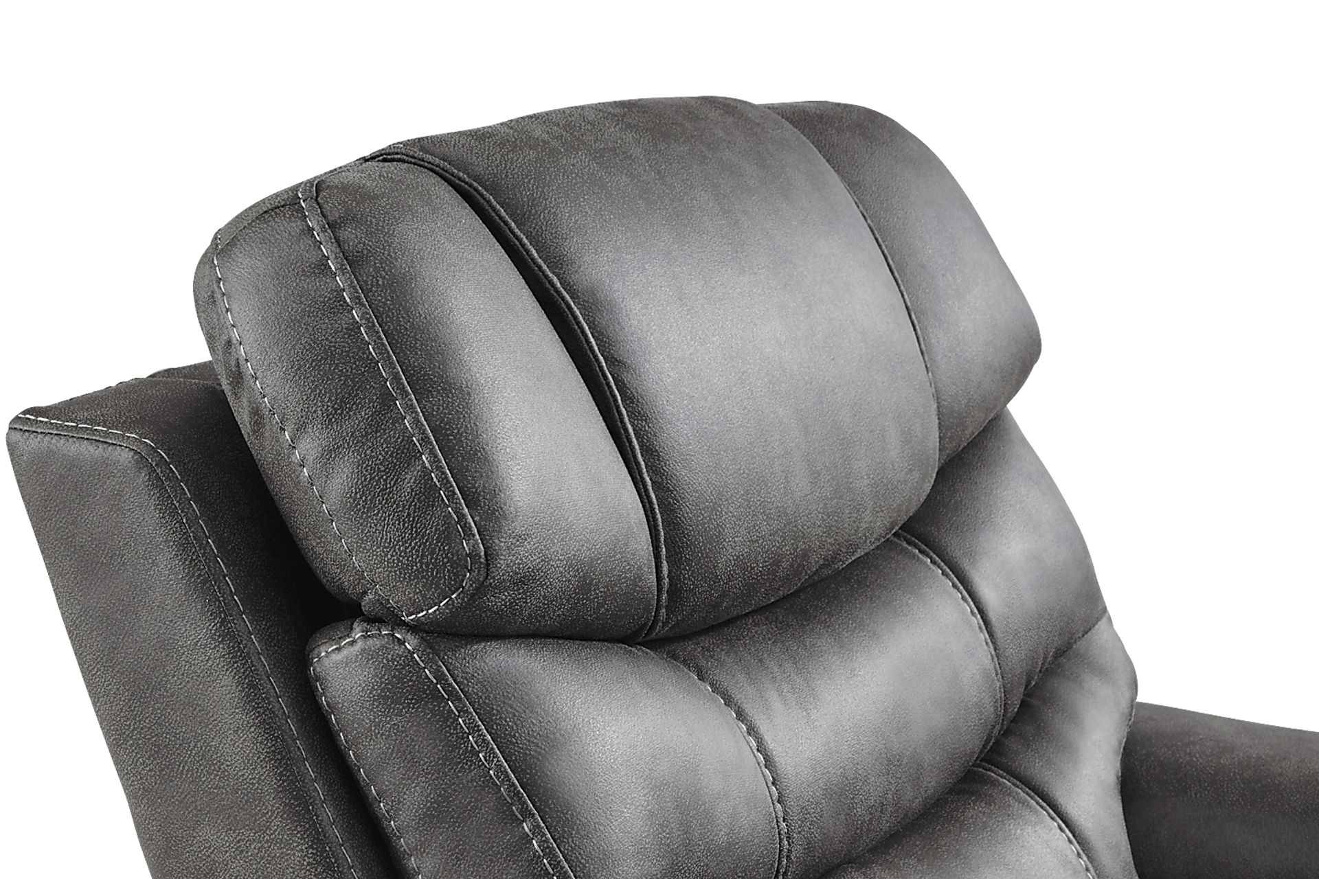 Morgan Hill Gray Triple Power Lift Recliner - Image 5