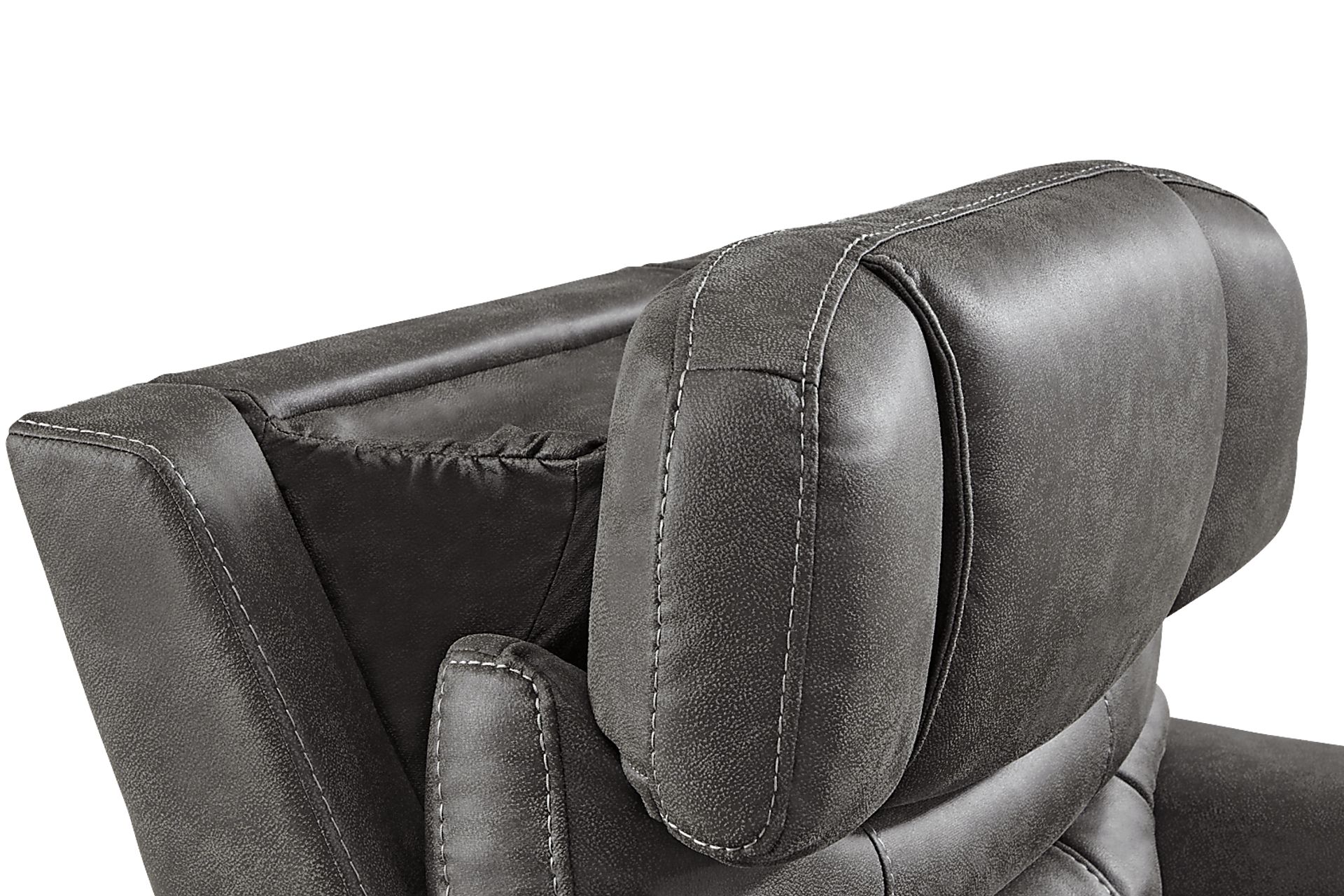 Morgan Hill Gray Triple Power Lift Recliner - Image 6
