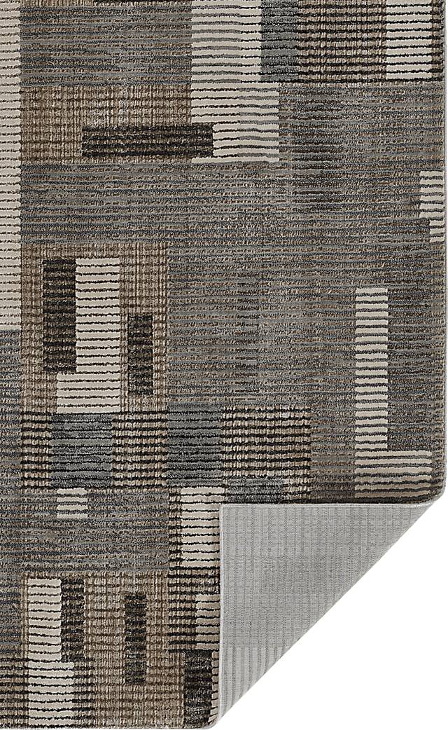 Morgn Gray 3'11 x 5'7 Rug - Thumbnail - Image 4