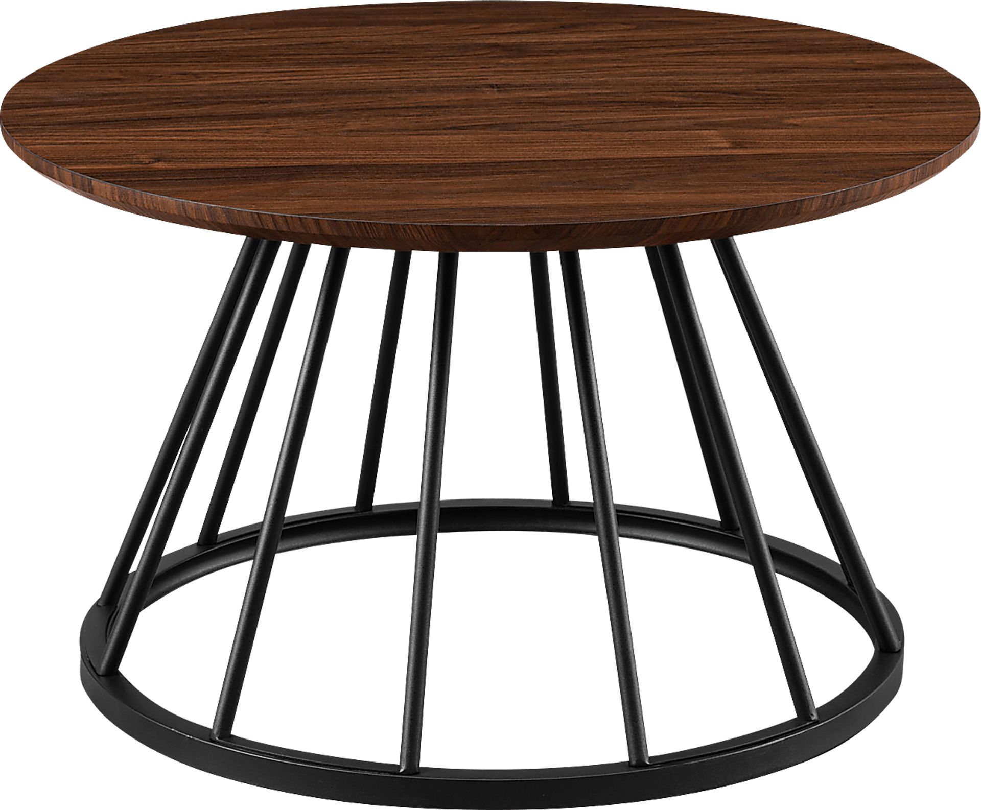 Morgood Walnut Cocktail Table - Image 1