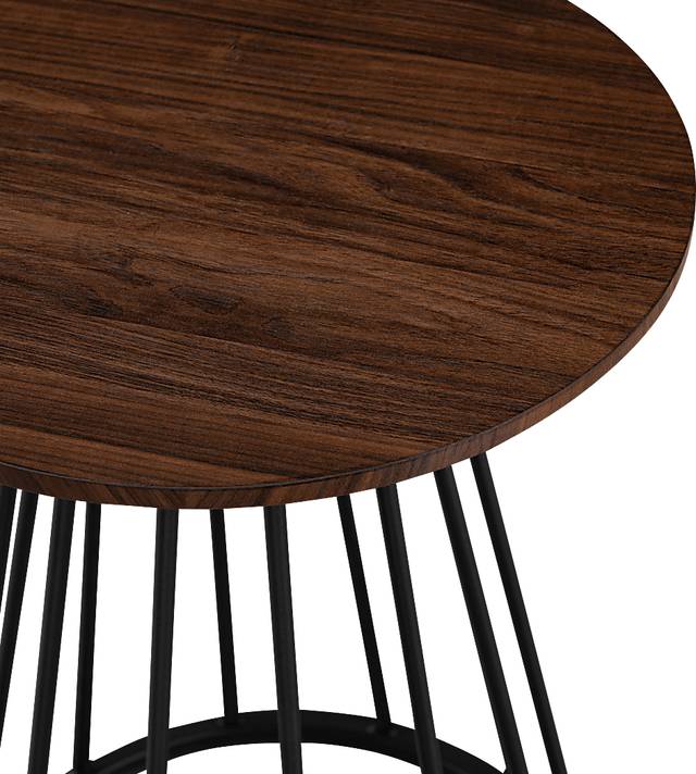 Morgood Walnut End Table - Thumbnail - Image 4