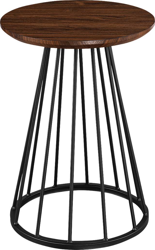Morgood Walnut End Table - Thumbnail - Image 1