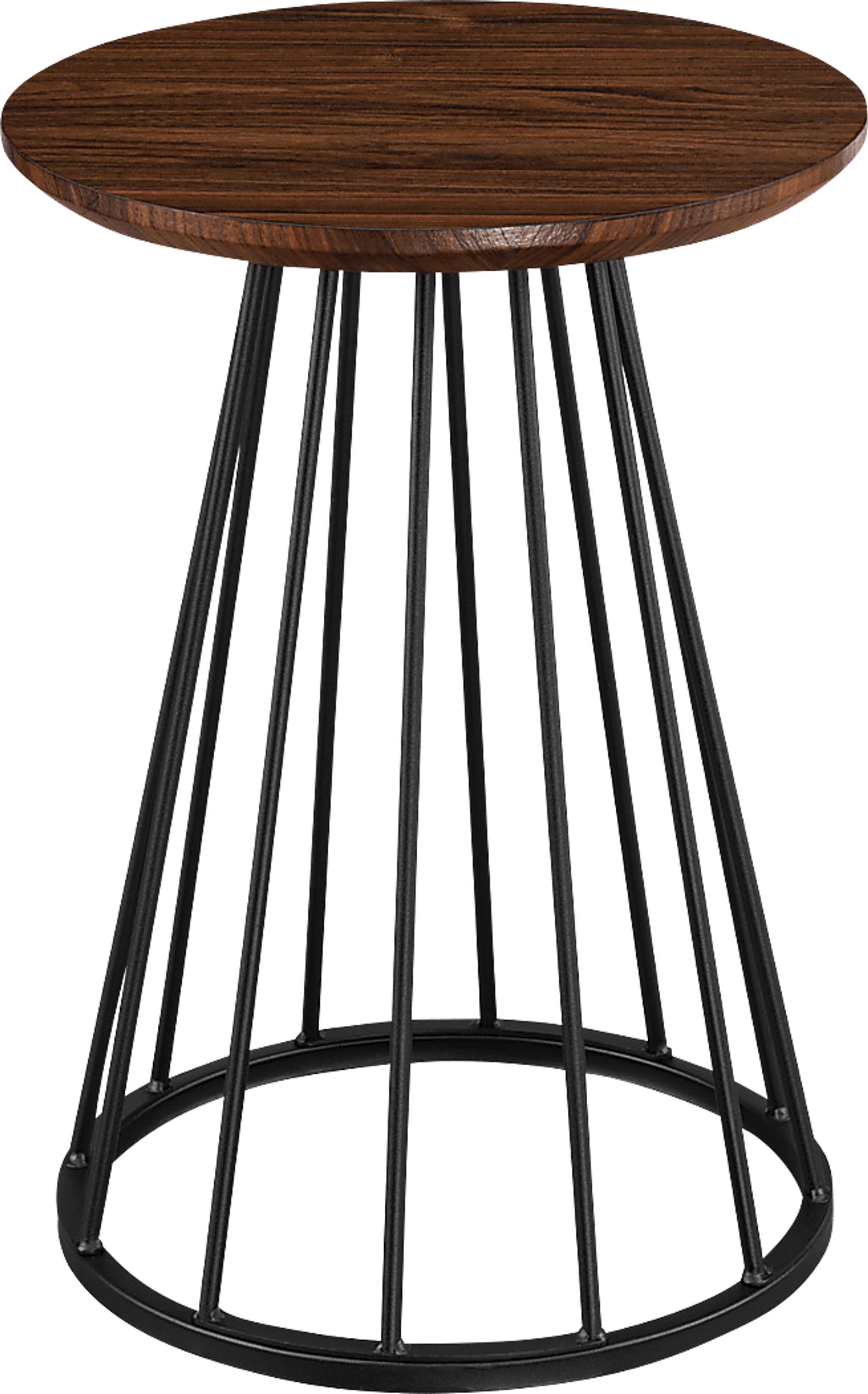 Morgood Walnut End Table - Image 1