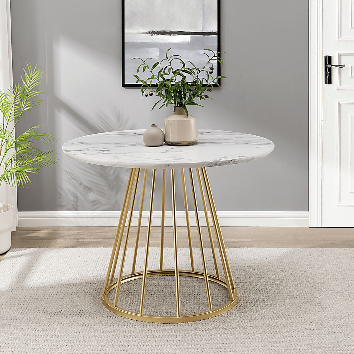 Morgood White Colors,White Dining Table | Rooms to Go
