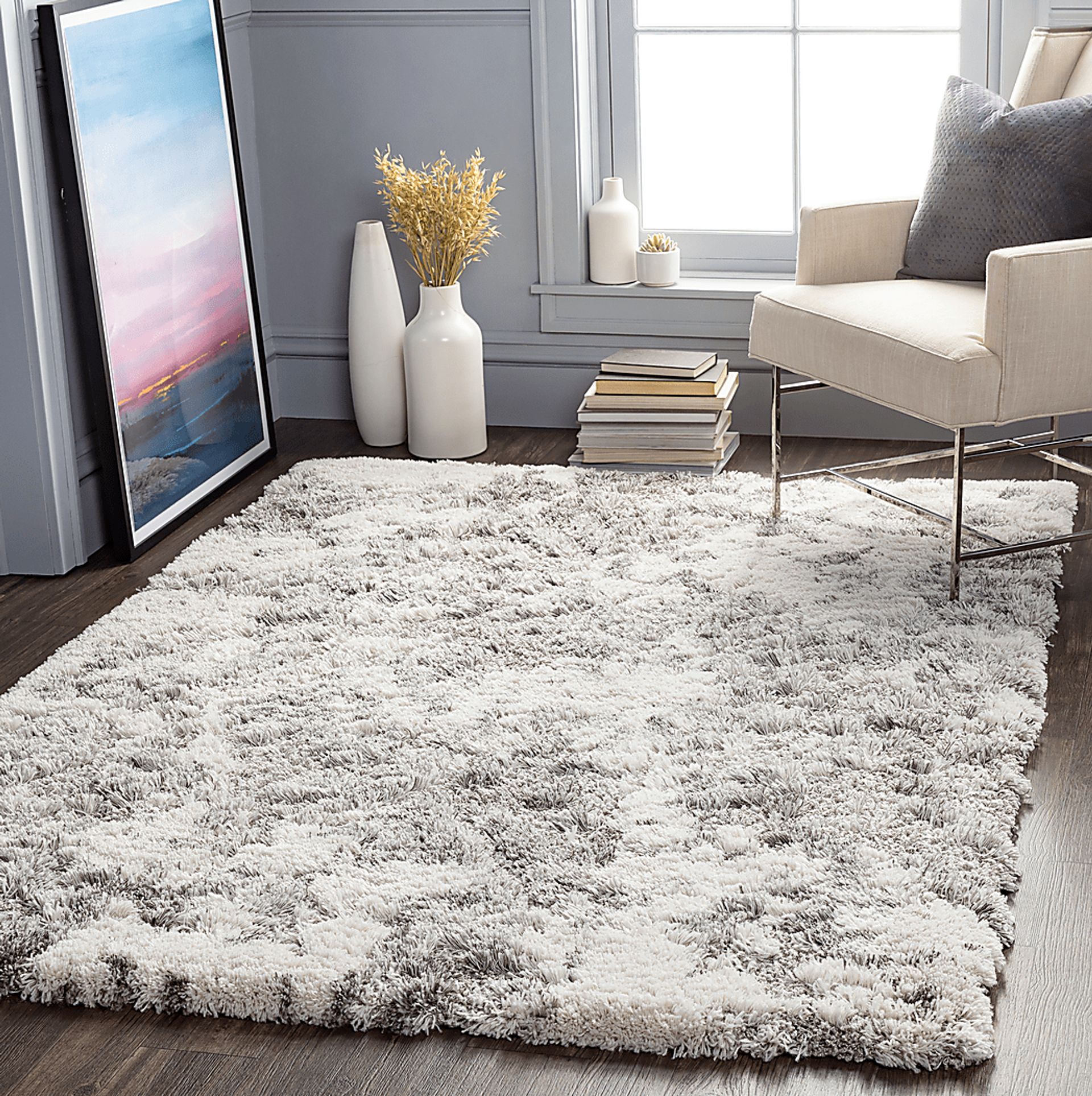 Moriah Gray 5'3 x 7' Rug - Image 5