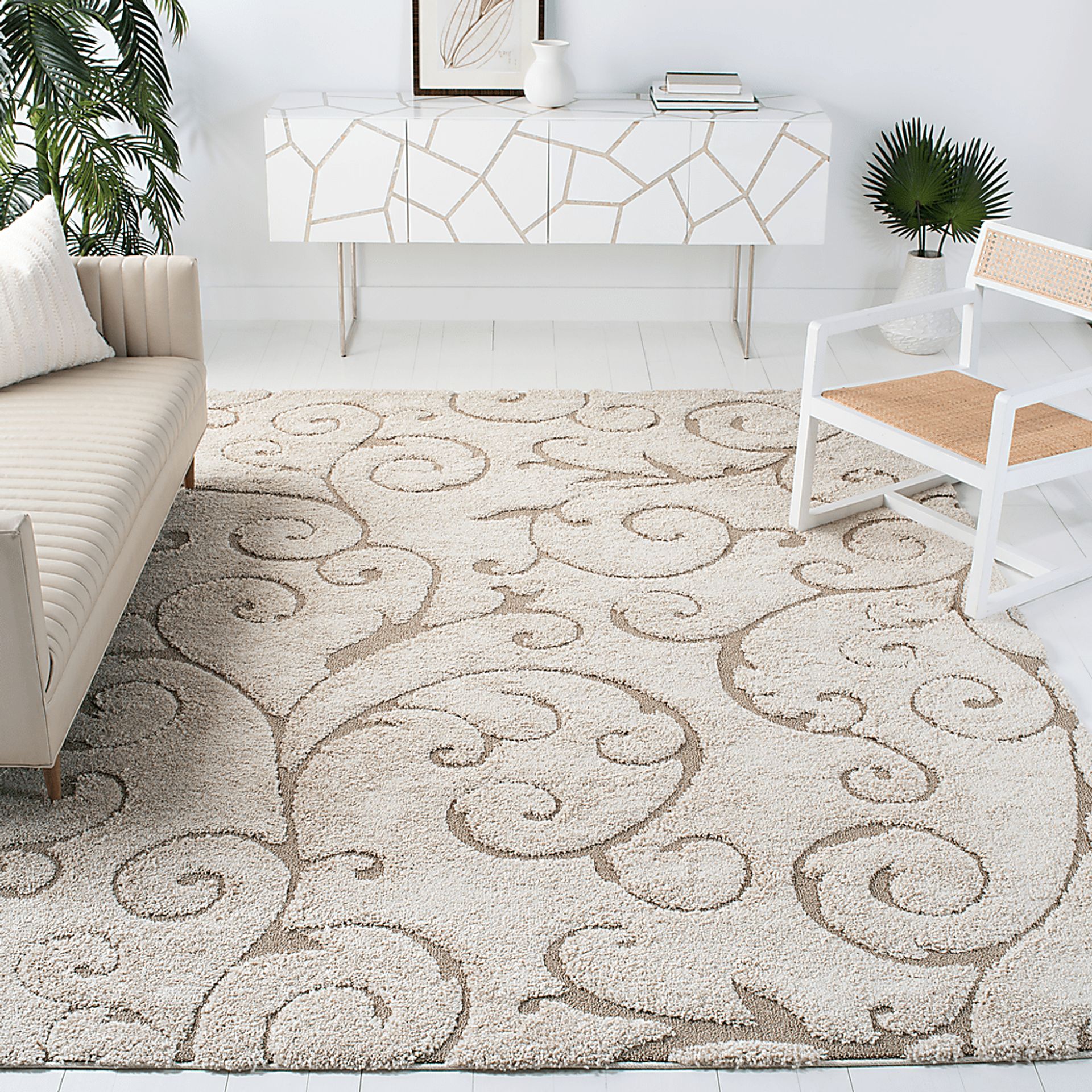 Morina Beige 5'3 x 7'6 Rug - Image 3