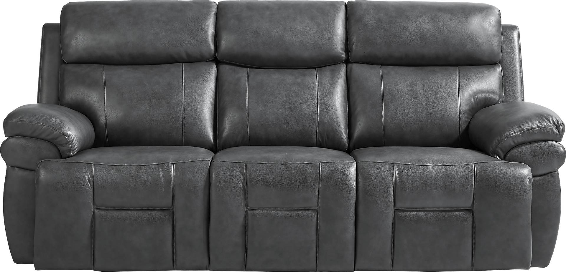 triple power reclining sofa