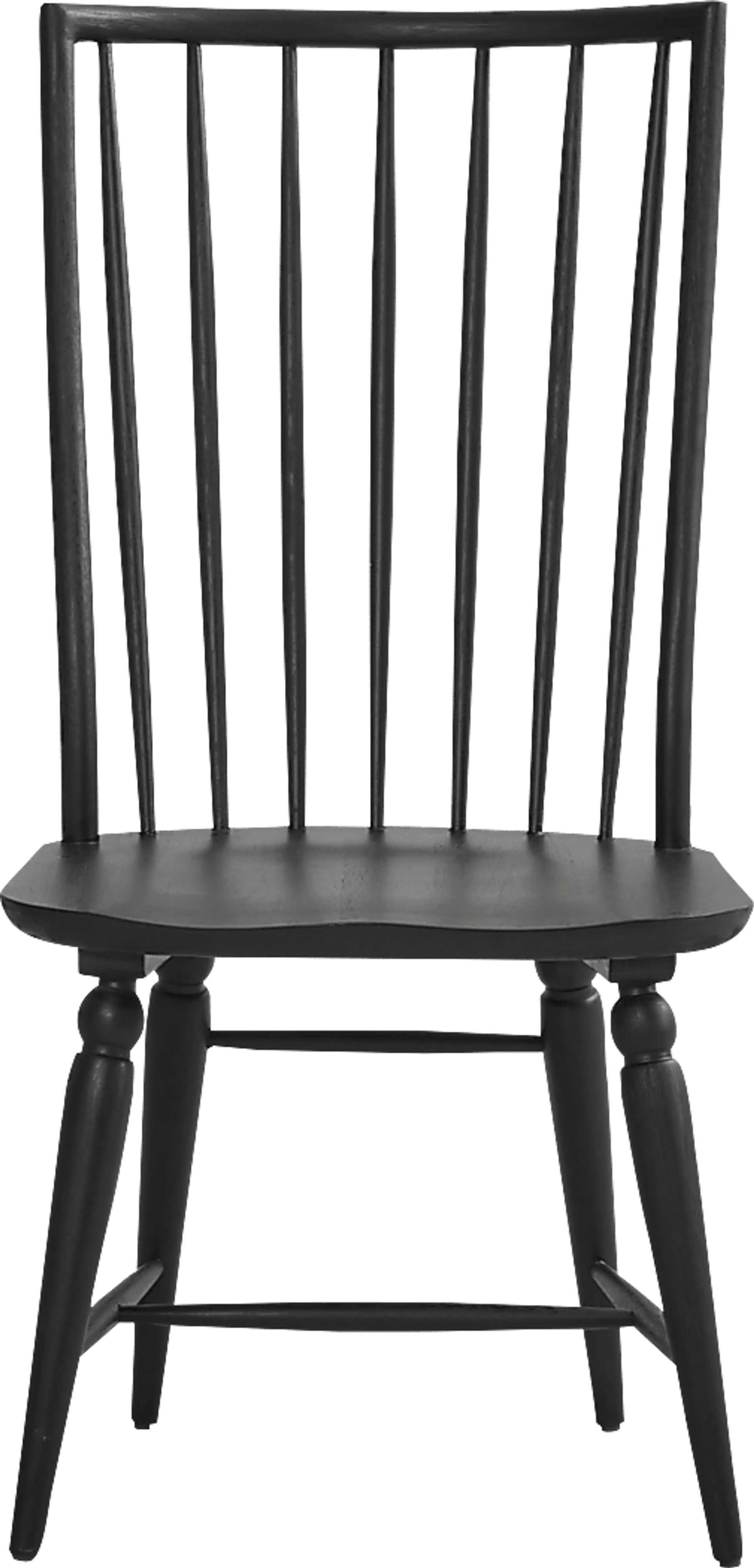 Morlan Road White 5 Pc Dining Room with Black Side Chairs - Image 7