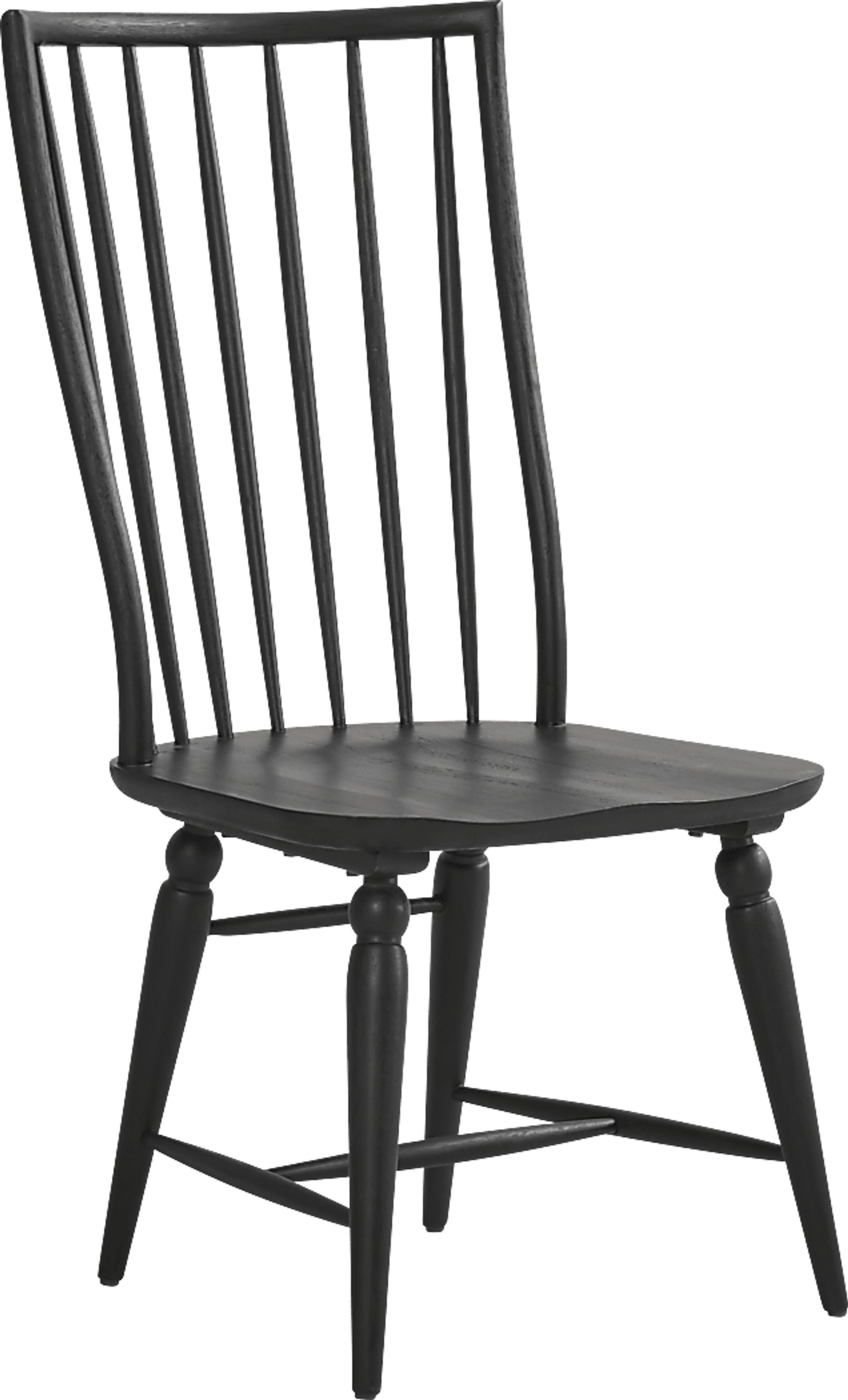 Morlan Road White 5 Pc Dining Room with Black Side Chairs - Image 6