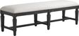 Morlan Road White 8 Pc Dining Room With Bench