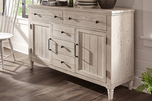 Morlan Road White 8 Pc Dining Room - Thumbnail - Image 4