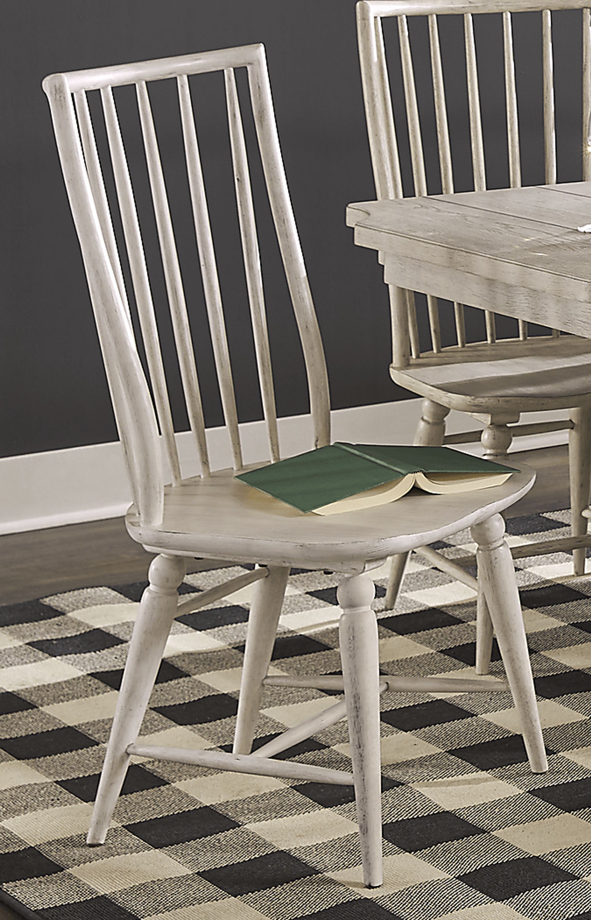 Morlan Road White 7 Pc Dining Room - Image 8