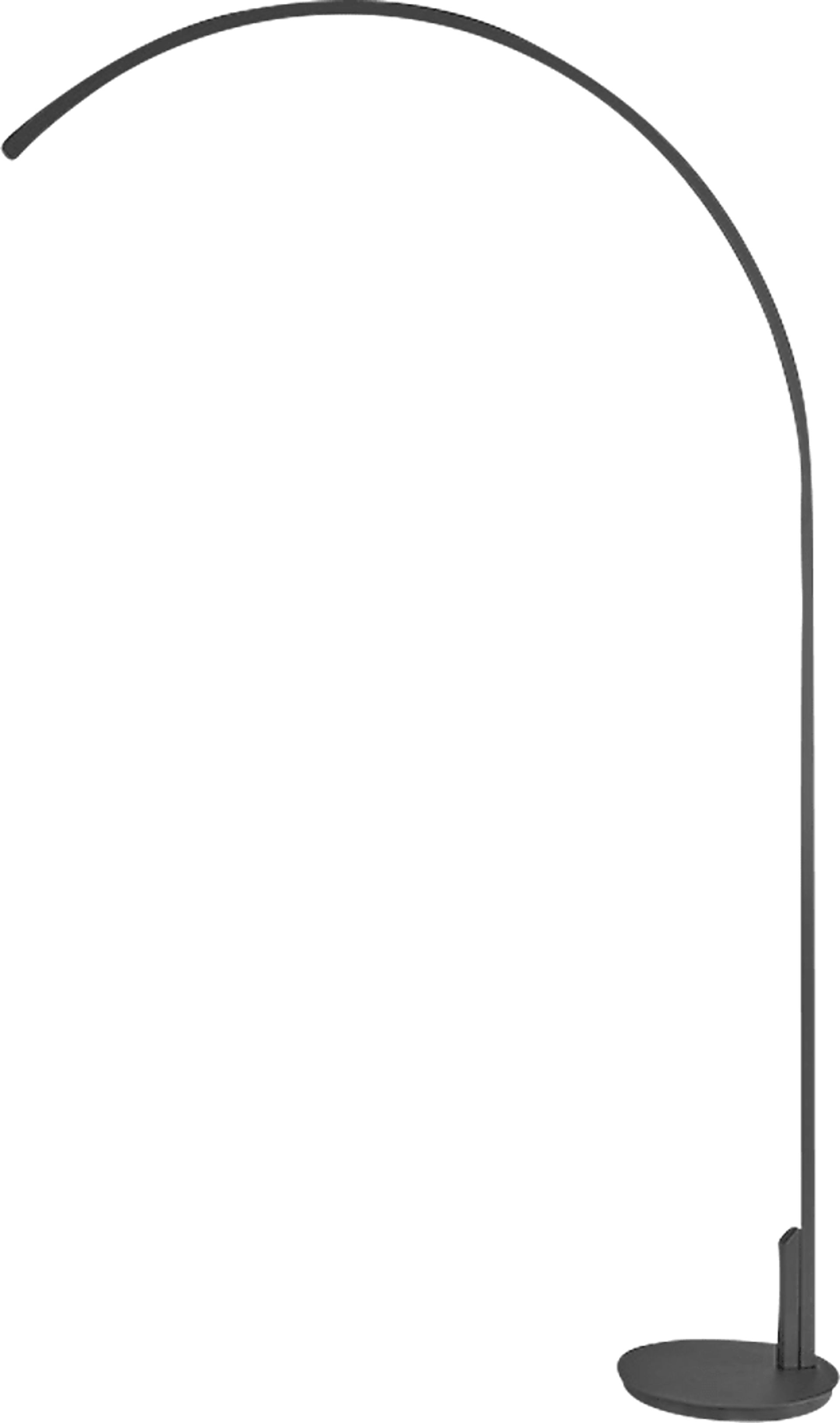 Morley Hollow Black Floor Lamp - Image 1