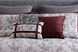 Morlom Burgundy 10 Pc King Comforter Set