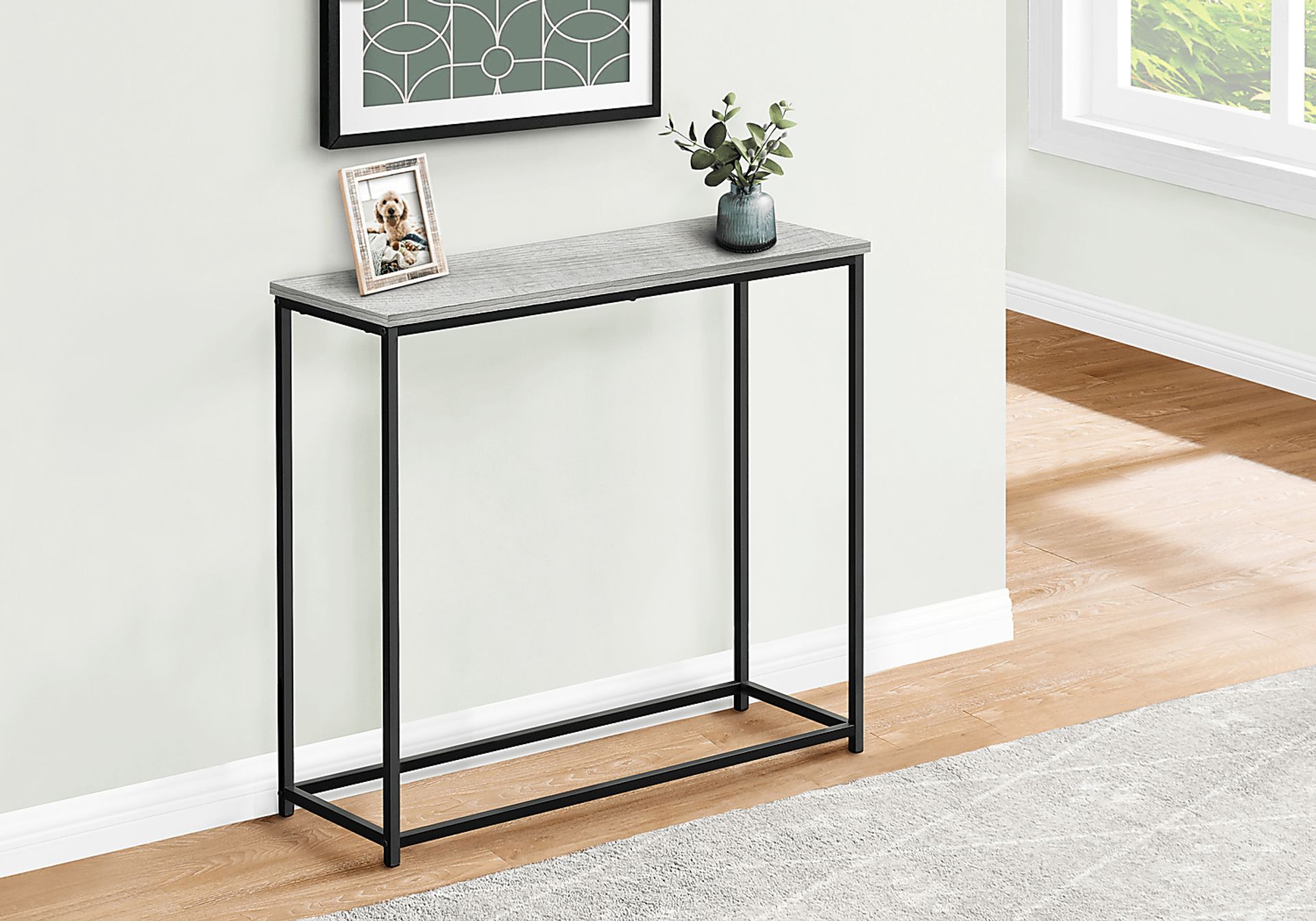 Mornay Gray Sofa Table - Image 2