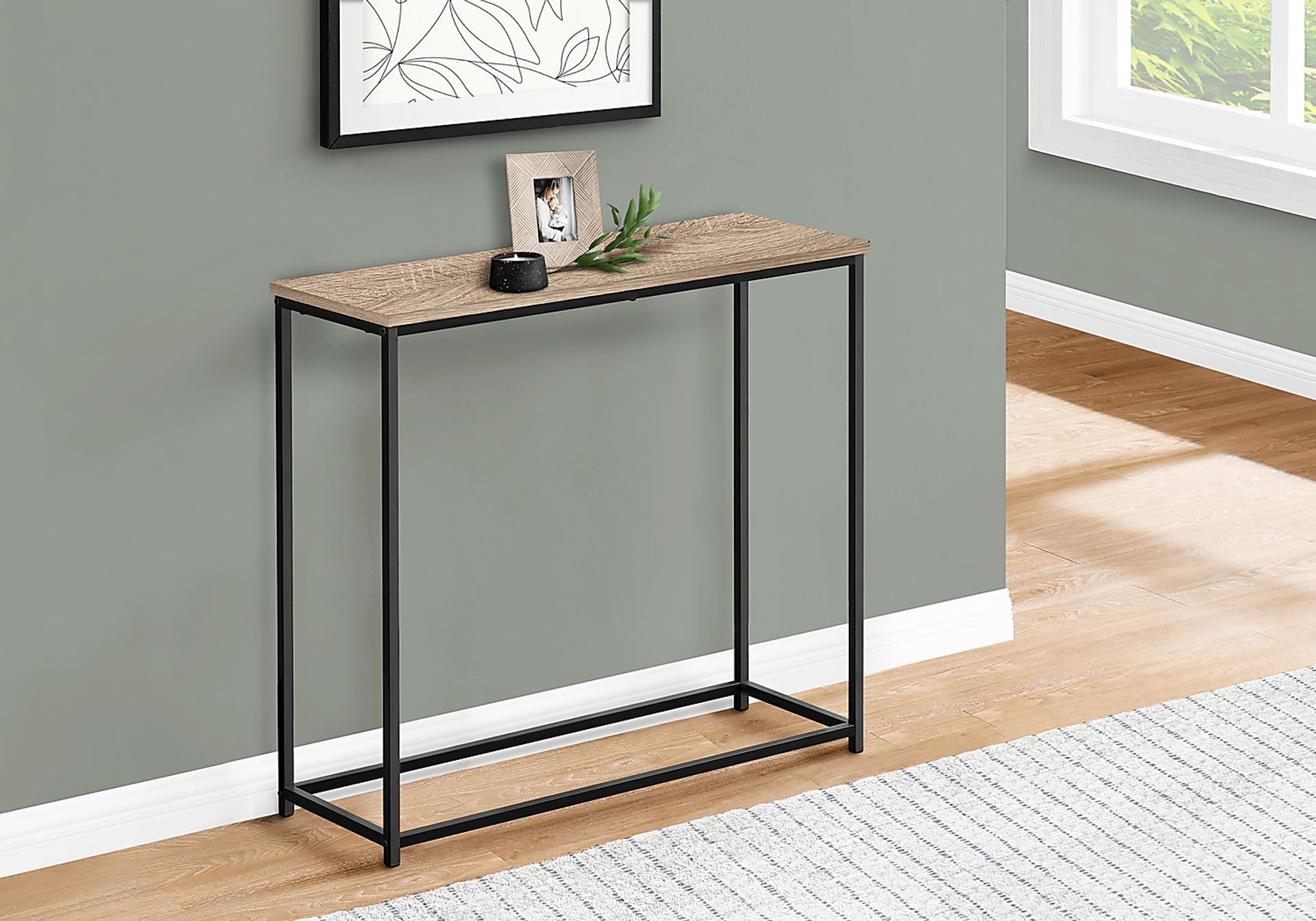 Mornay Taupe Sofa Table - Image 2