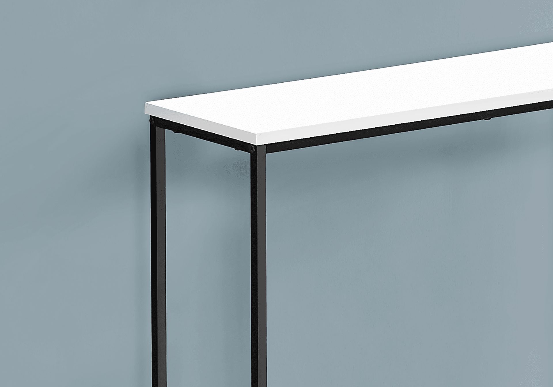 Mornay White Sofa Table - Image 3