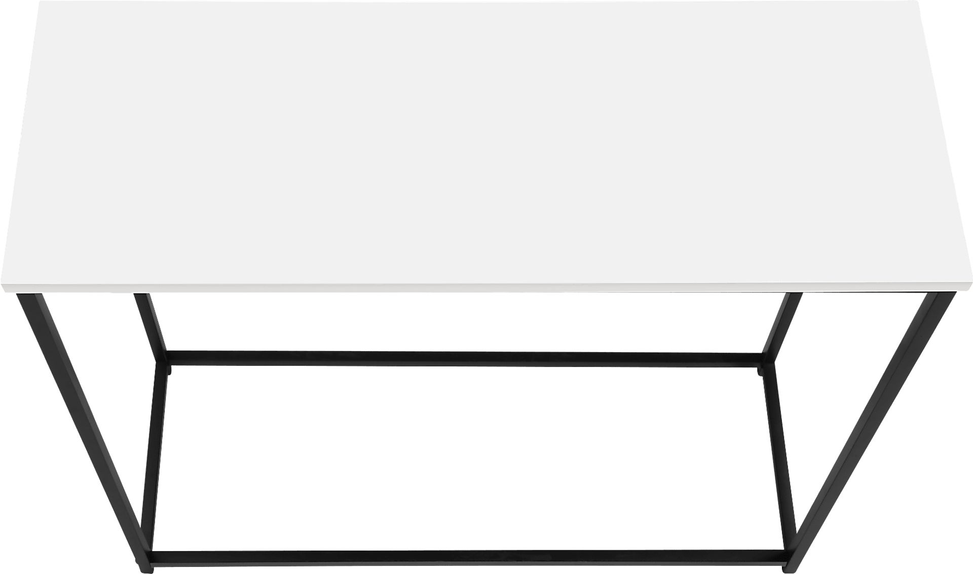 Mornay White Sofa Table - Image 5