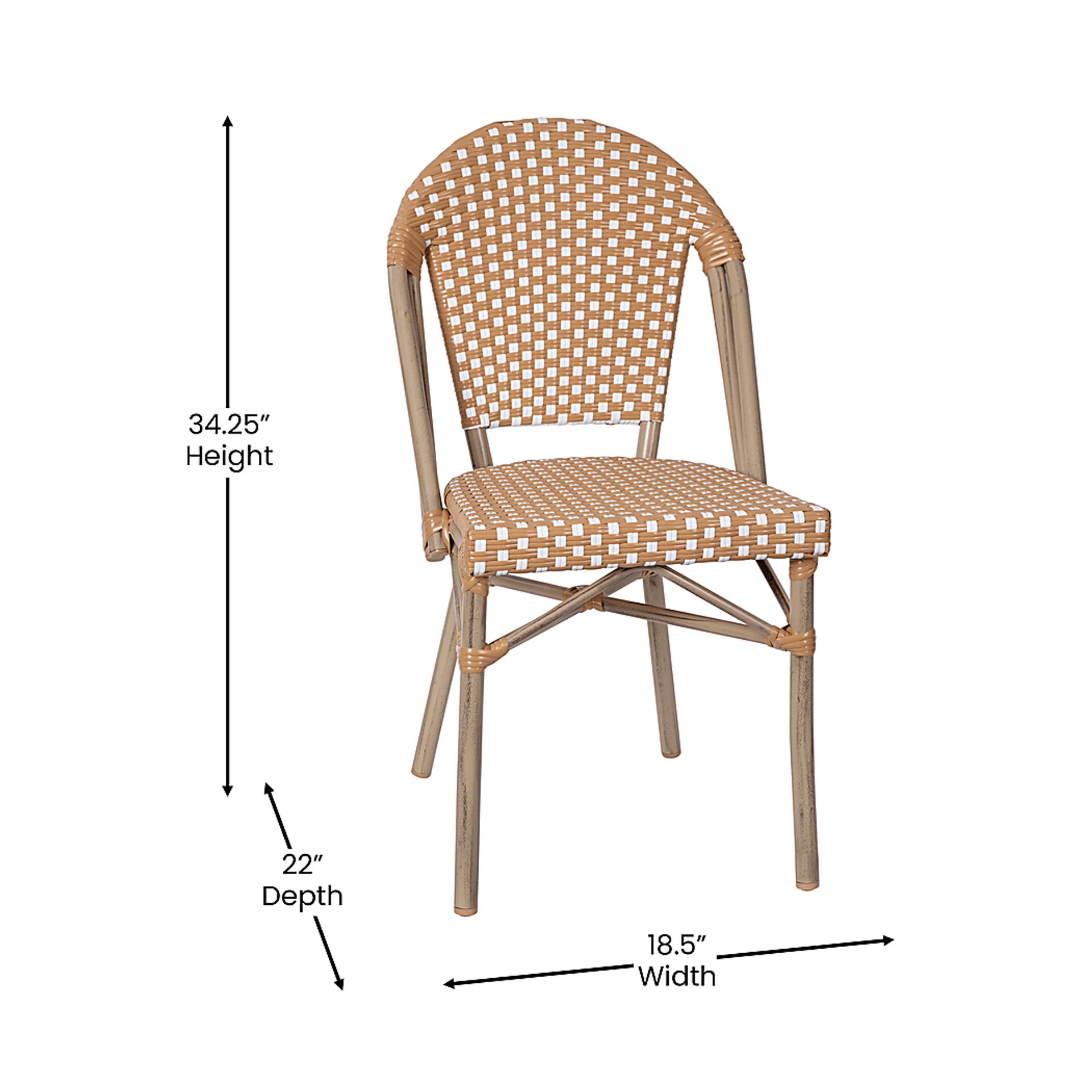 Morrie Natural Dining Chair - Image 10