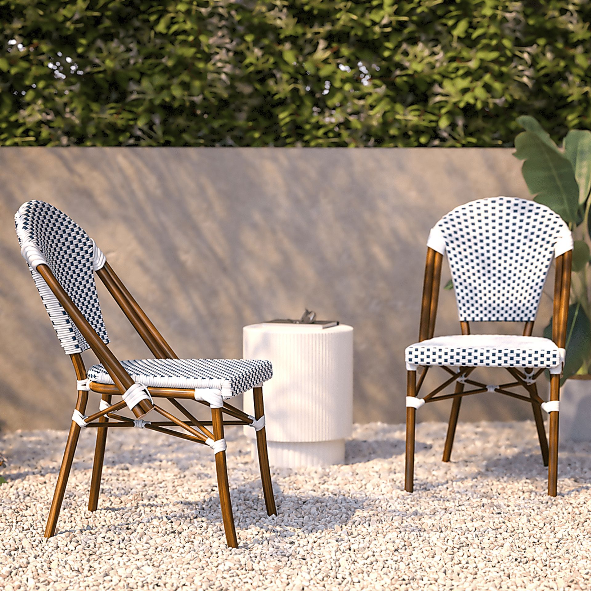 Morrie Navy Dining Chair - Image 5