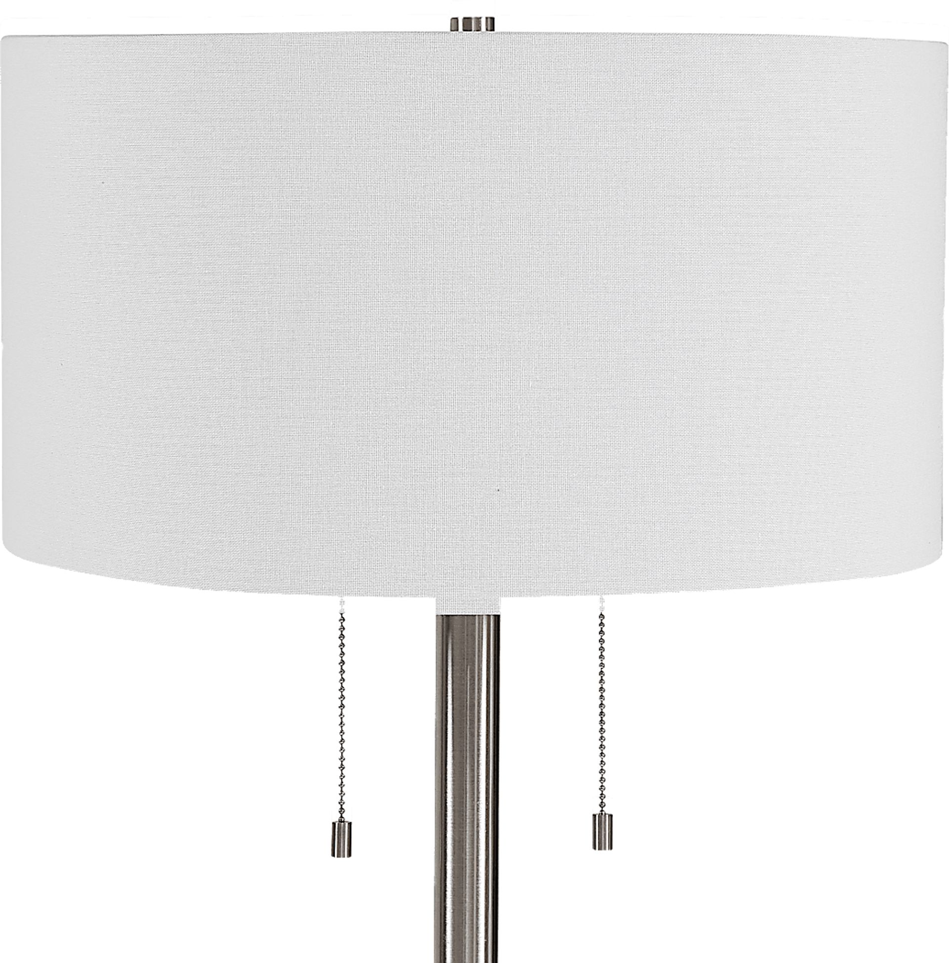 Morris Cay Nickel Floor Lamp - Image 3