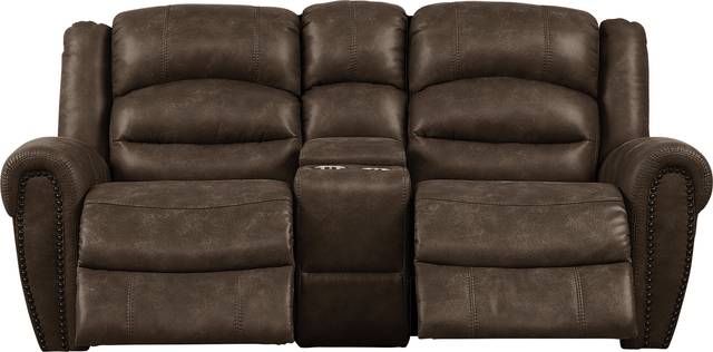 Morristown Brown Loveseat - Thumbnail - Image 2