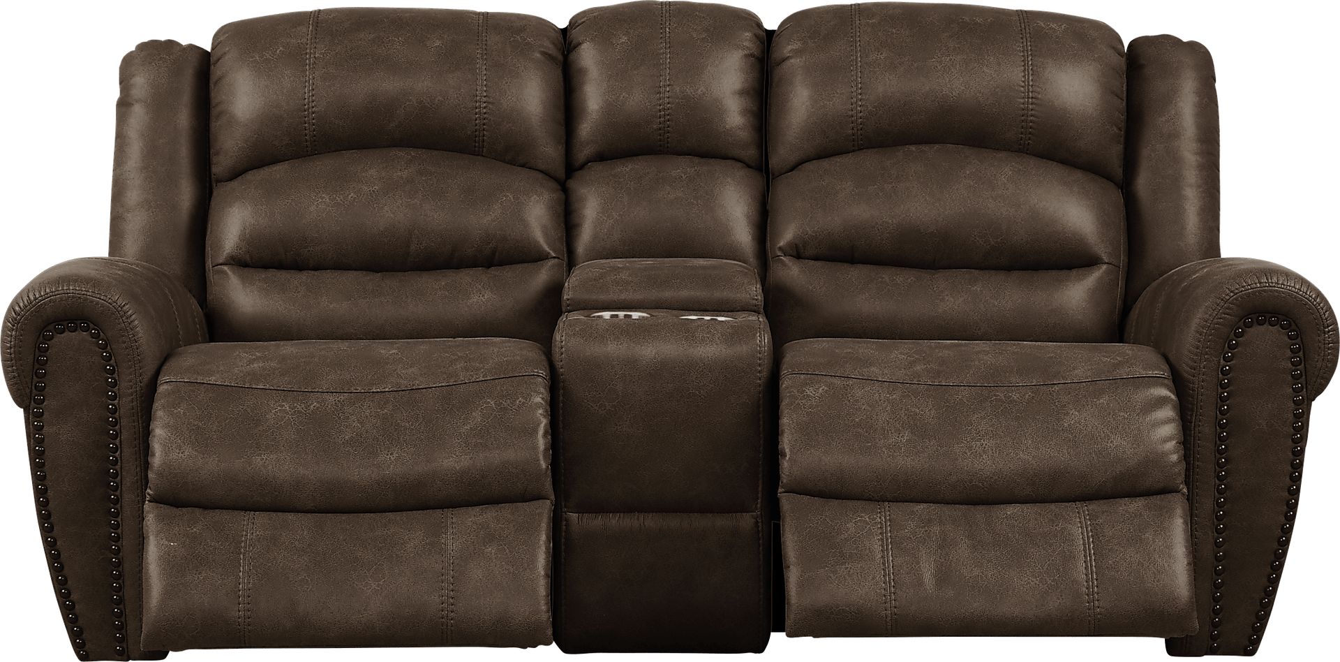 Morristown Brown Loveseat - Image 2