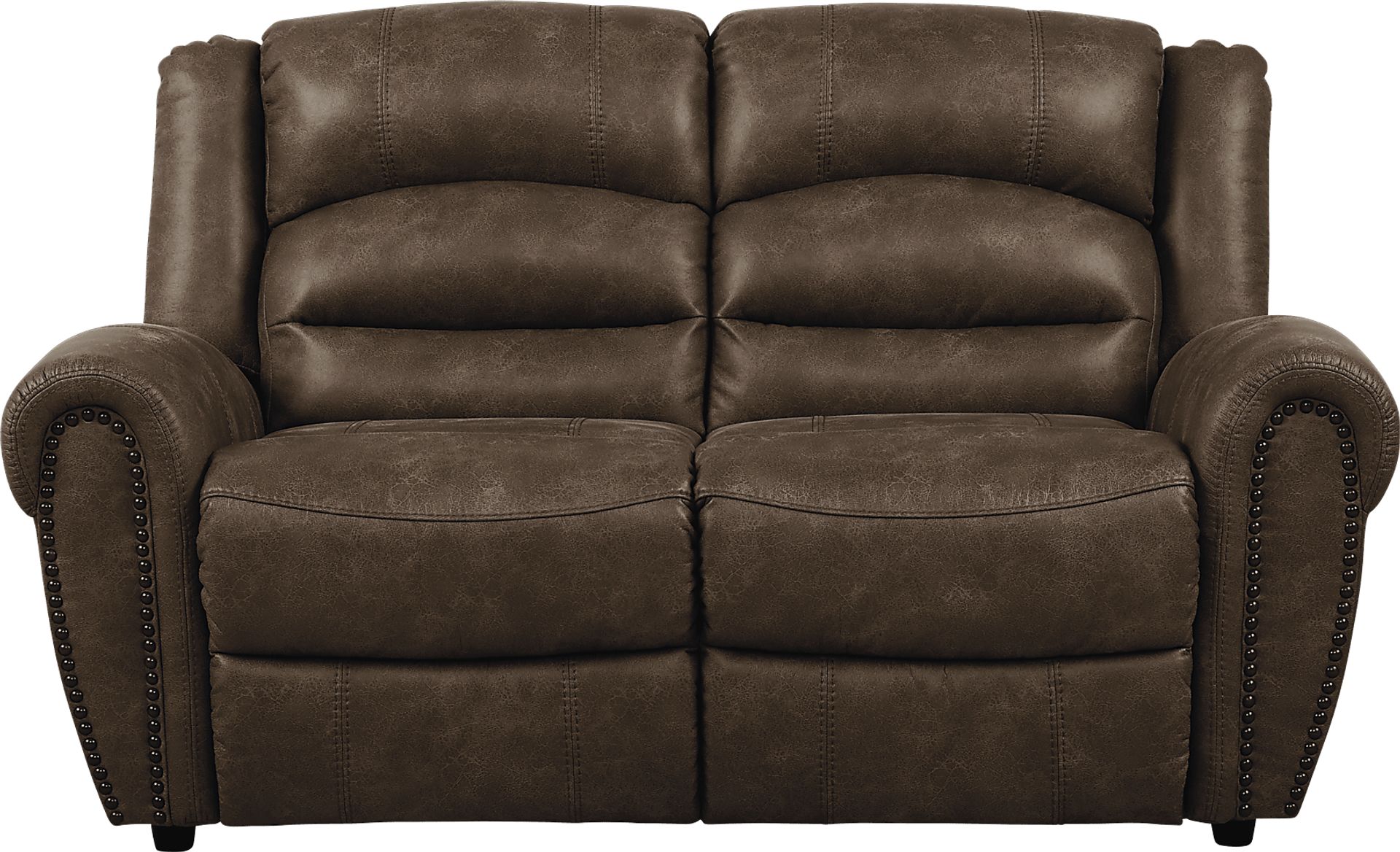 Morristown Brown Loveseat - Image 1
