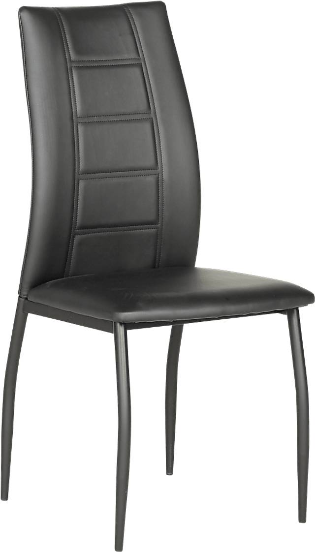 Morrow Black Side Chair - Thumbnail - Image 1