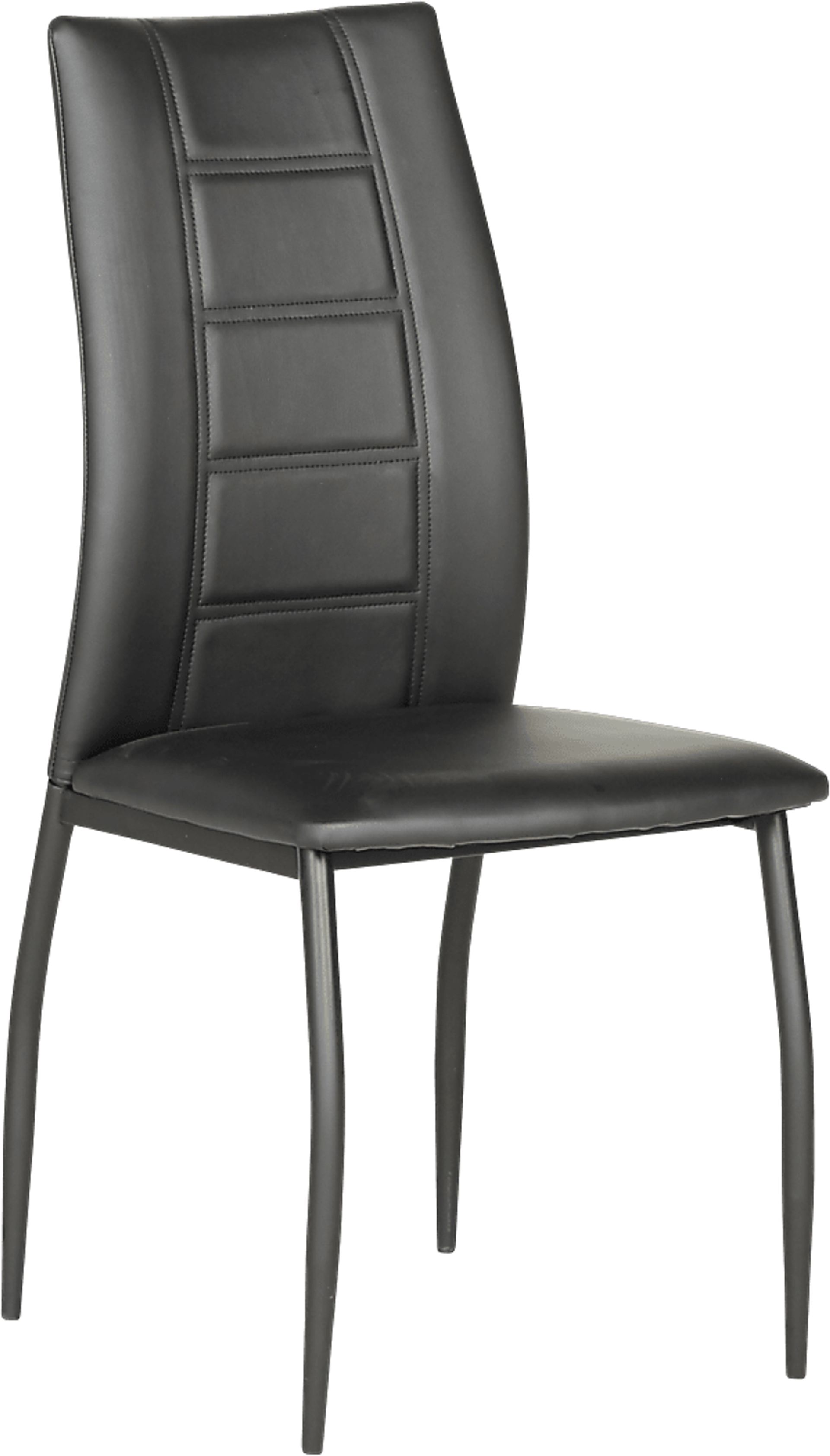 Morrow Black Side Chair - Image 1