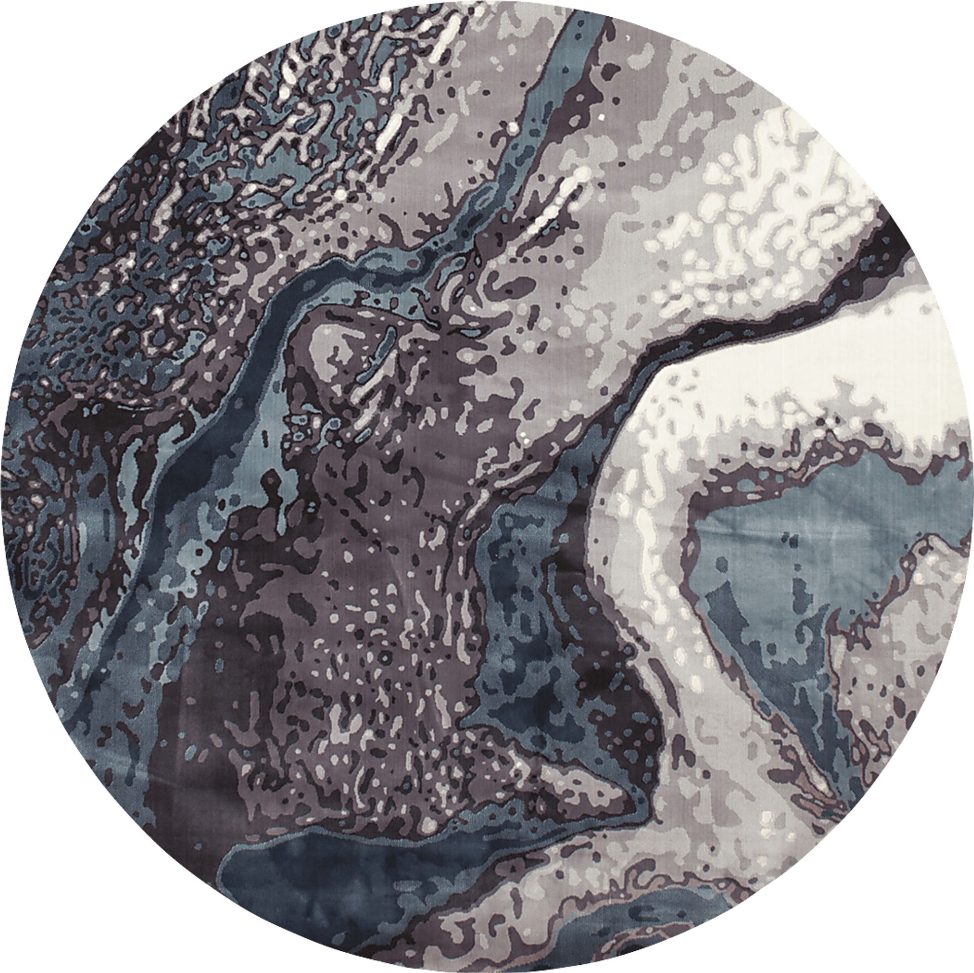 Morrowick Blue 5'3 x 7'6 Rug - Image 7