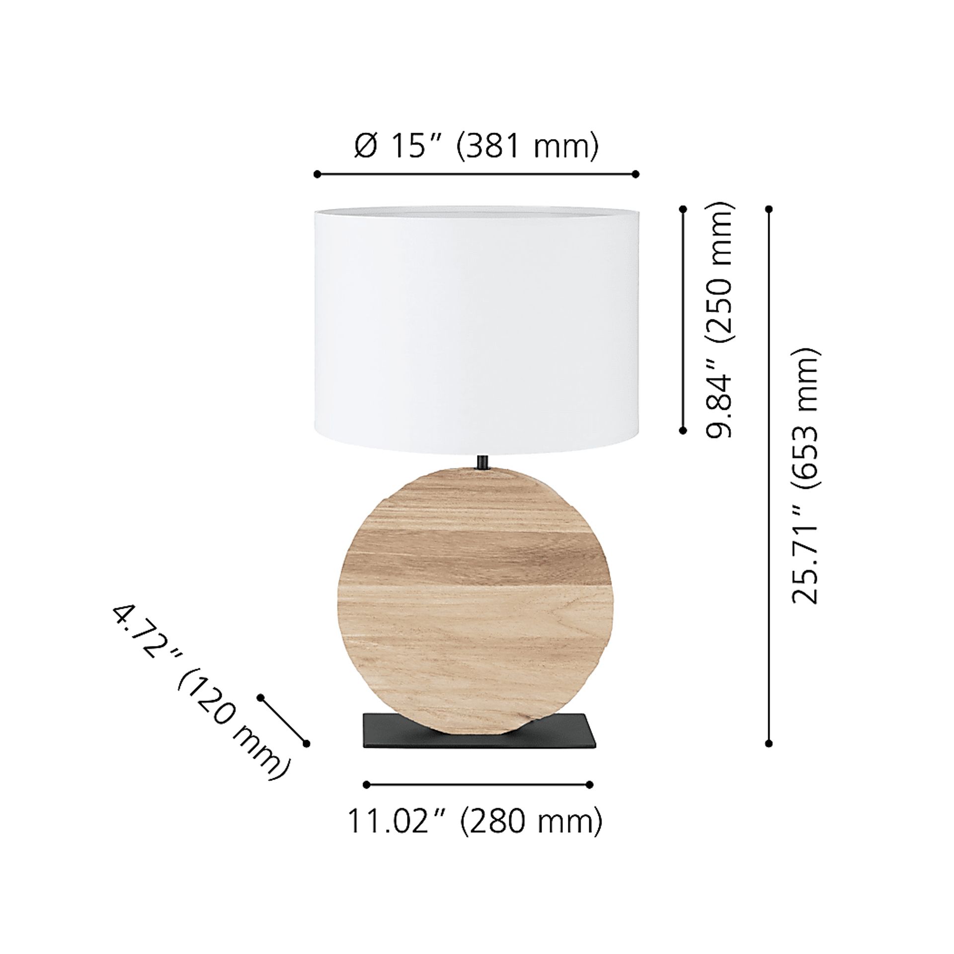 Morse Park Natural Lamp - Image 3