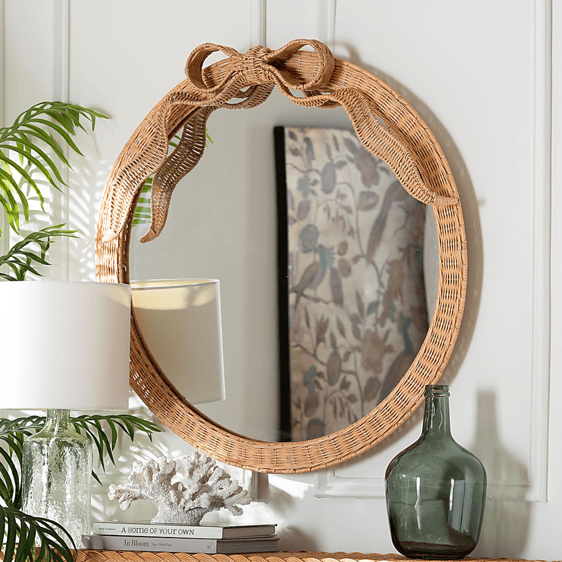 Morsen Light Brown Round Mirror - Image 2